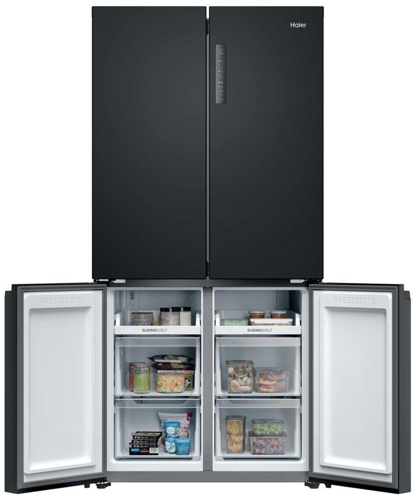 Haier Kühl-/Gefrierkombination »HCR39F19ENPT« 190,5 cm hoch 90,8 cm breit Humidity Zone: Obst, Gemüse und Salat 2x länger frisch halten