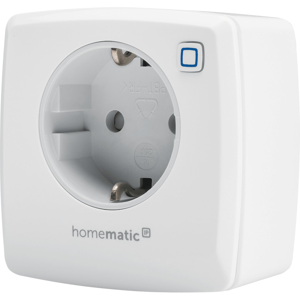 Homematic IP Smart-Home-Zubehör »Schalt-Mess-Steckdose (V2) - 157337A0«