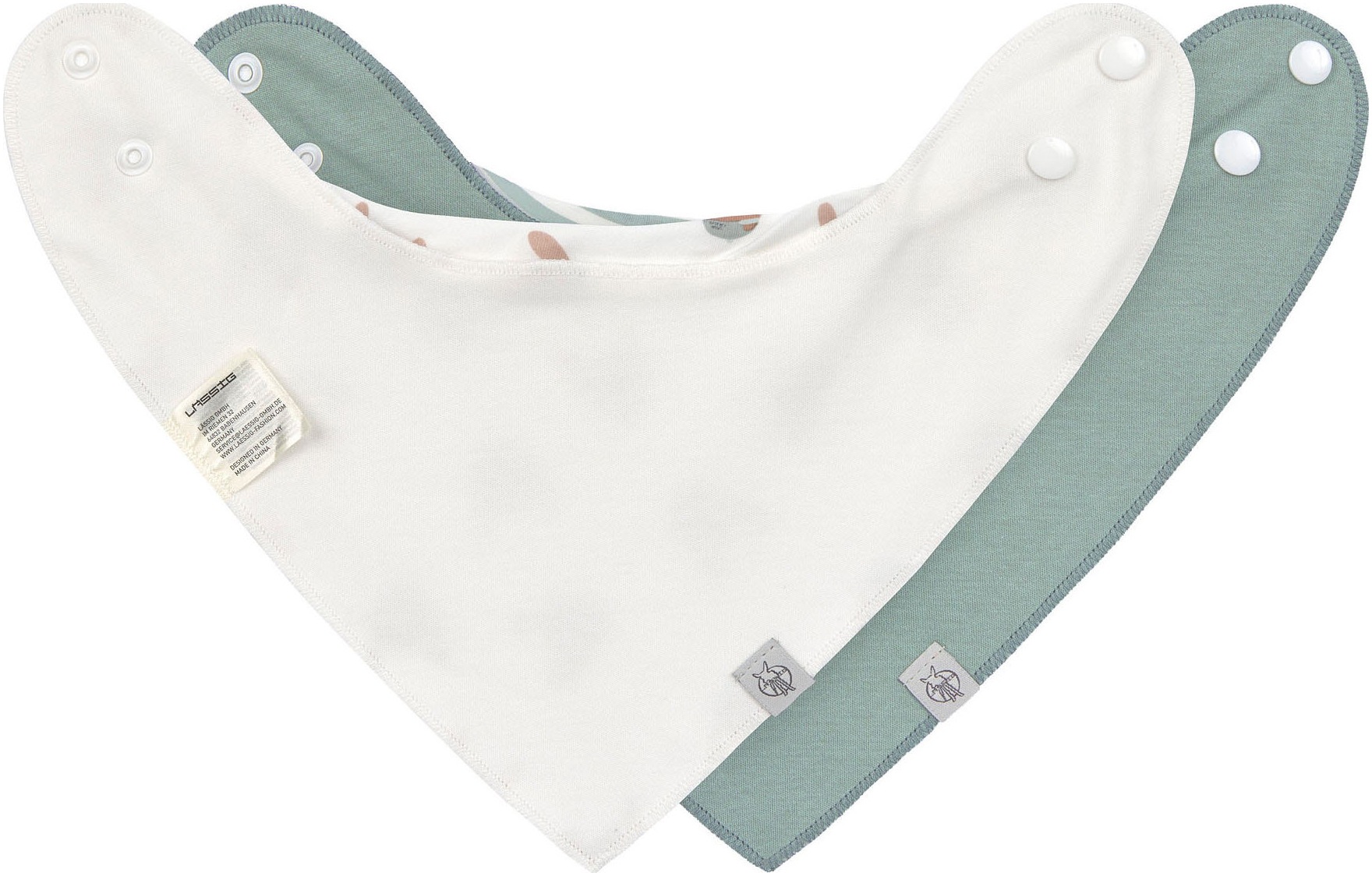 LÄSSIG Dreieckstuch »Tiny Team Dog« 2 Stk. für Babys