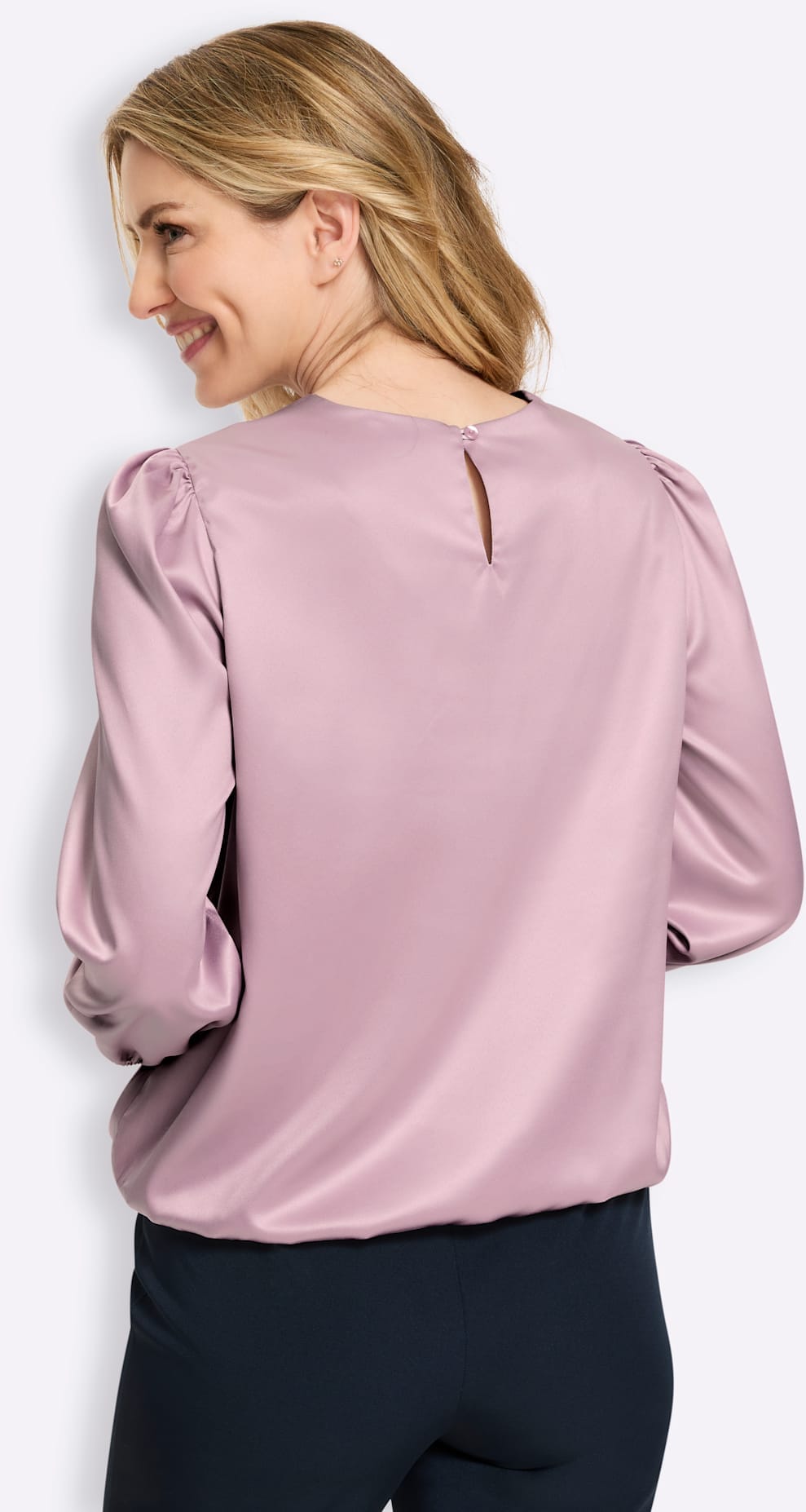 Classic Basics Satinbluse