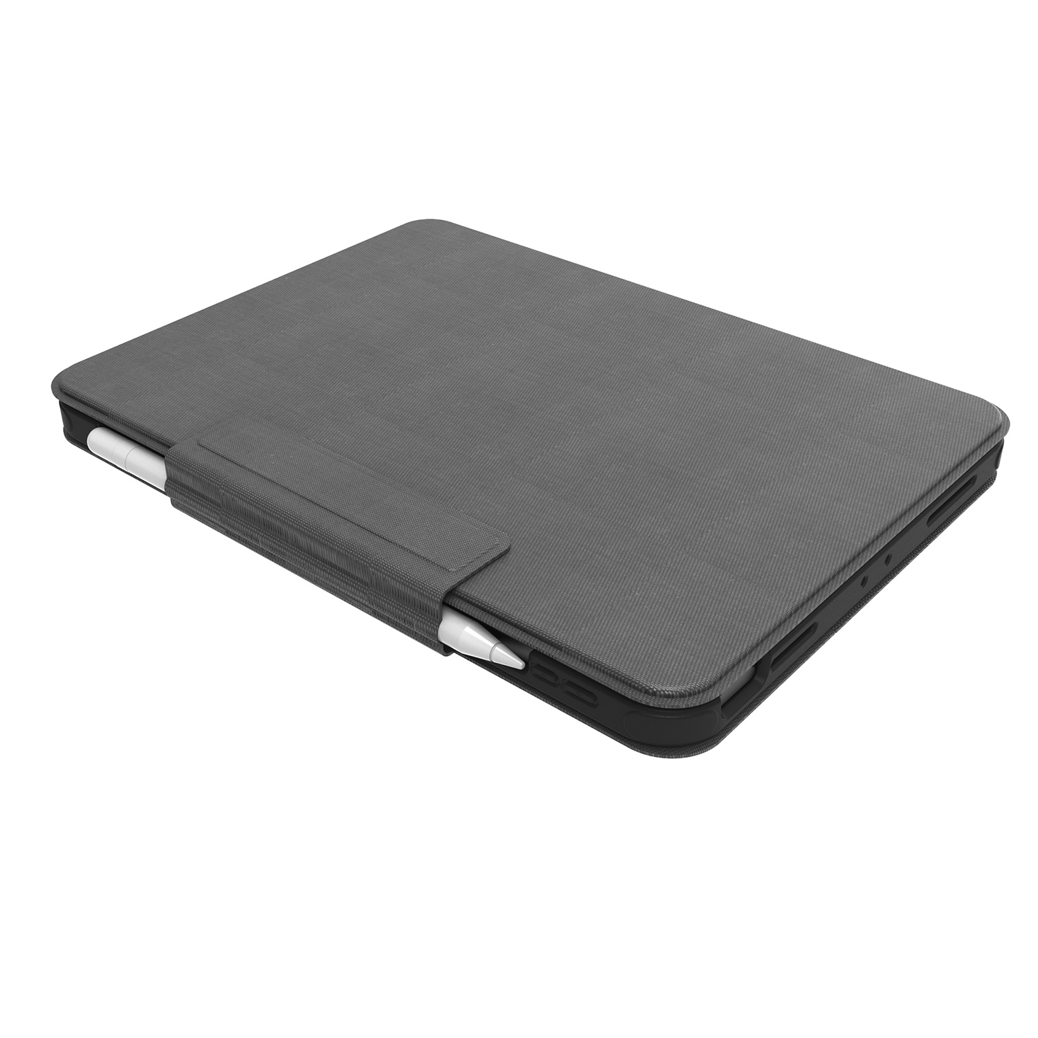 4smarts iPad-Tastatur »Tastatur Case 2in1 Solid Smart Connect für iPad 10. Gen«, (Touchpad)