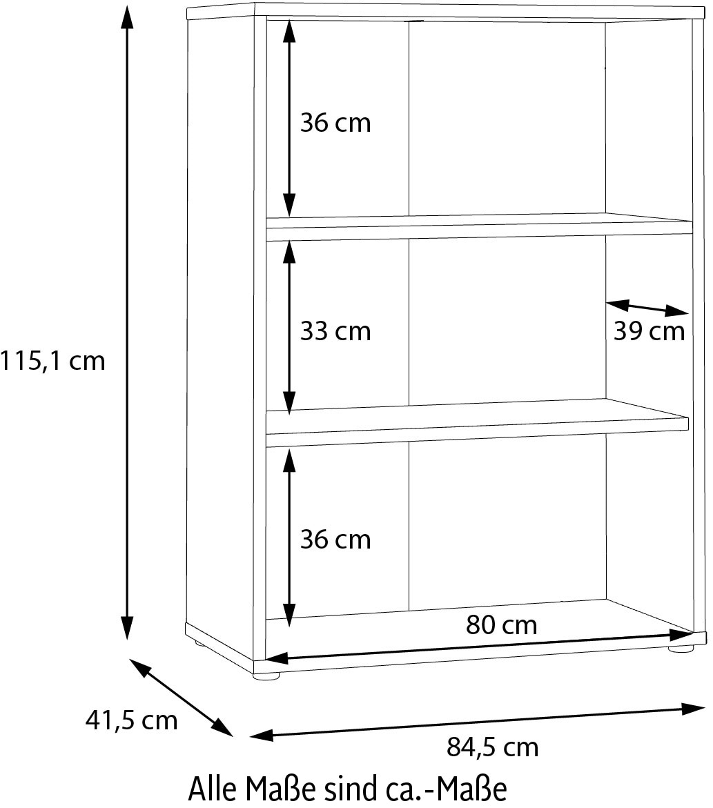 FORTE Kommode »Keflav«, Breite 84,5 cm