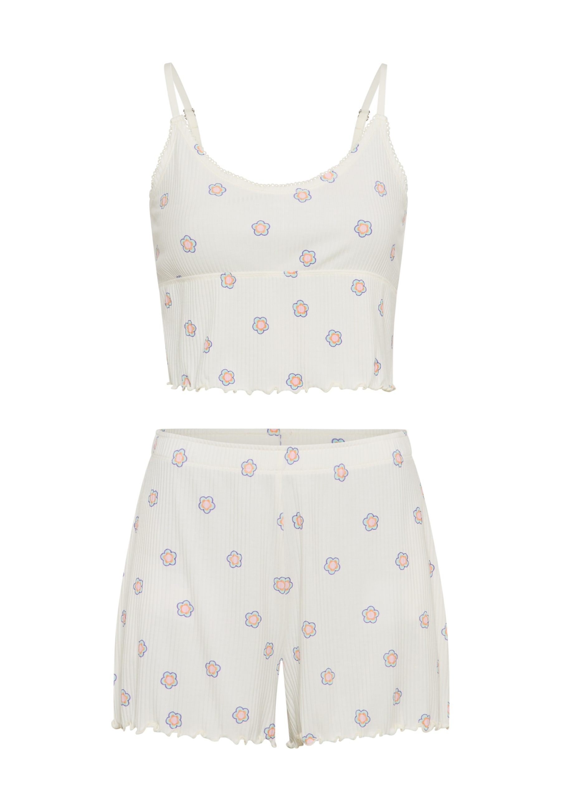 LSCN by LASCANA Shorty Set, 2 tlg. All-over Druck