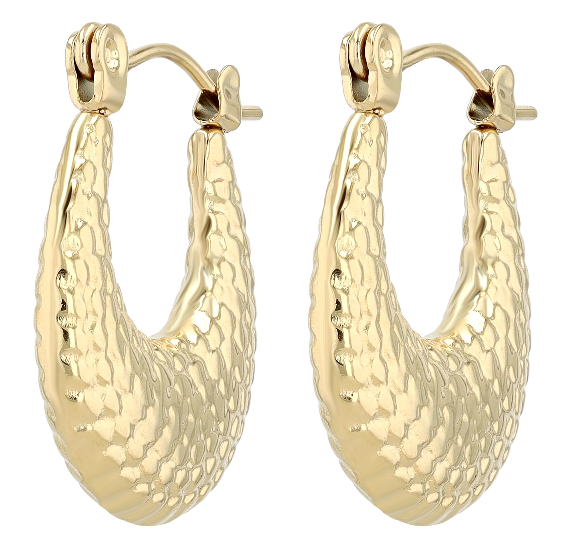 Adelia´s Paar Creolen »Damen Ohrringe ¿ Creole aus Edelstahl«