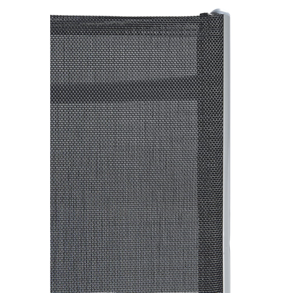 MERXX Gartenstuhl »Lima«, (Set), 2 St., 2er Set, Alu/Textil, verstellbar, schwarz