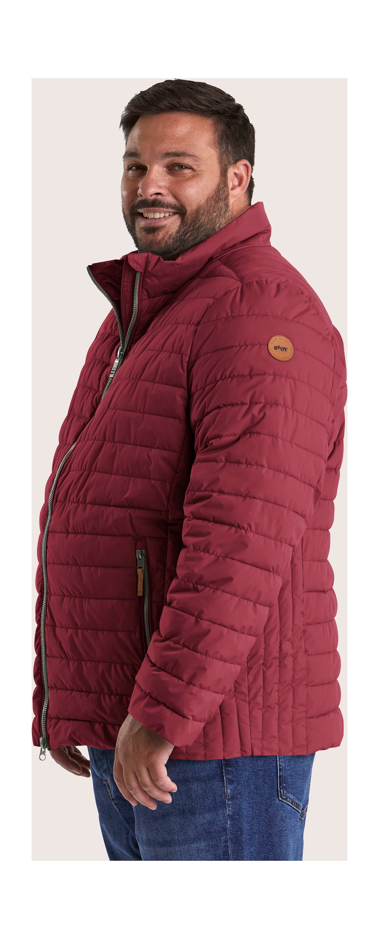 STOY Steppjacke »STW 15 MN QLTD JCKT« Leichte, atmungsaktive, wasserabweisende Herren Steppjacke von STOY