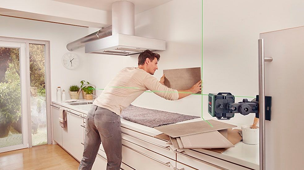 Bosch Home & Garden Kreuzlinienlaser »Quigo Green«