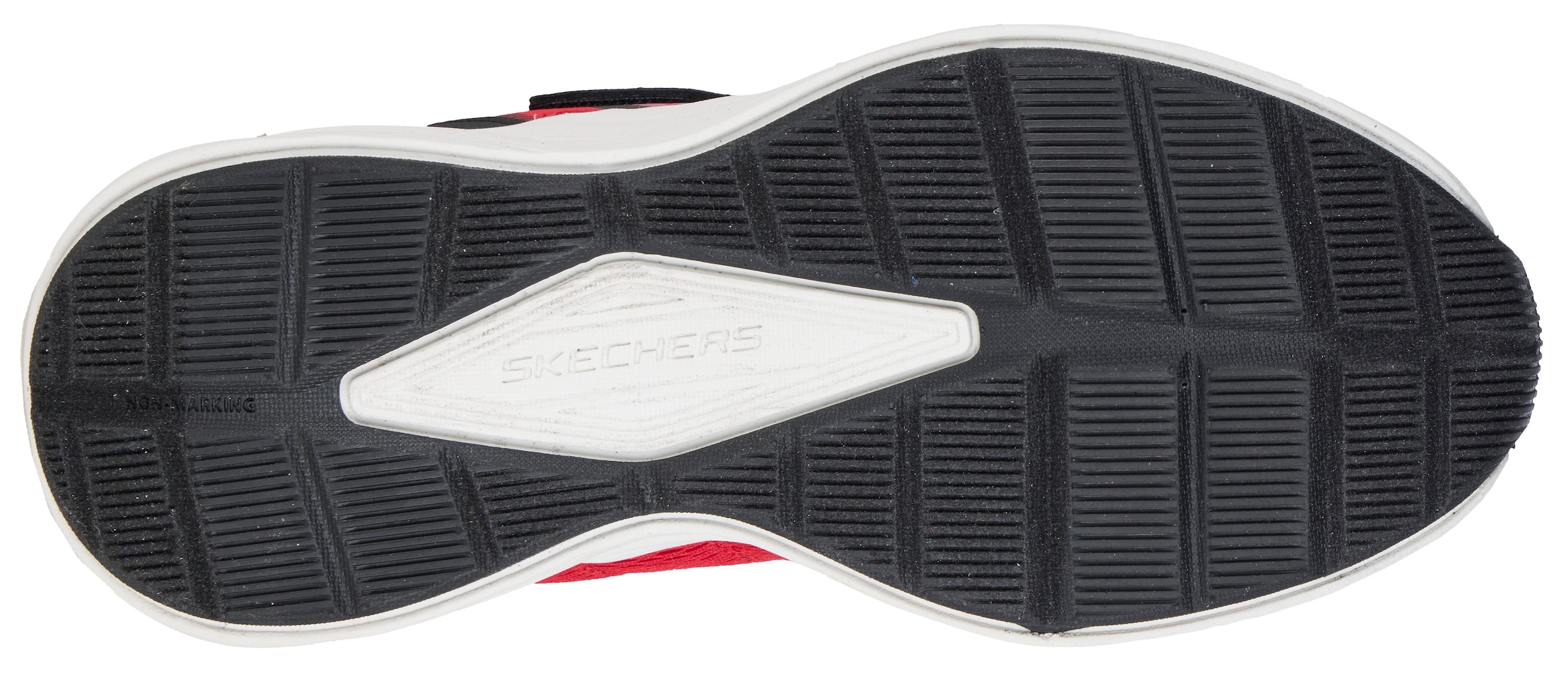 Skechers Sneaker »MICROSPEC TREAD«, Freizeitschuh mit Klettverschluss, Größenschablone zum Download