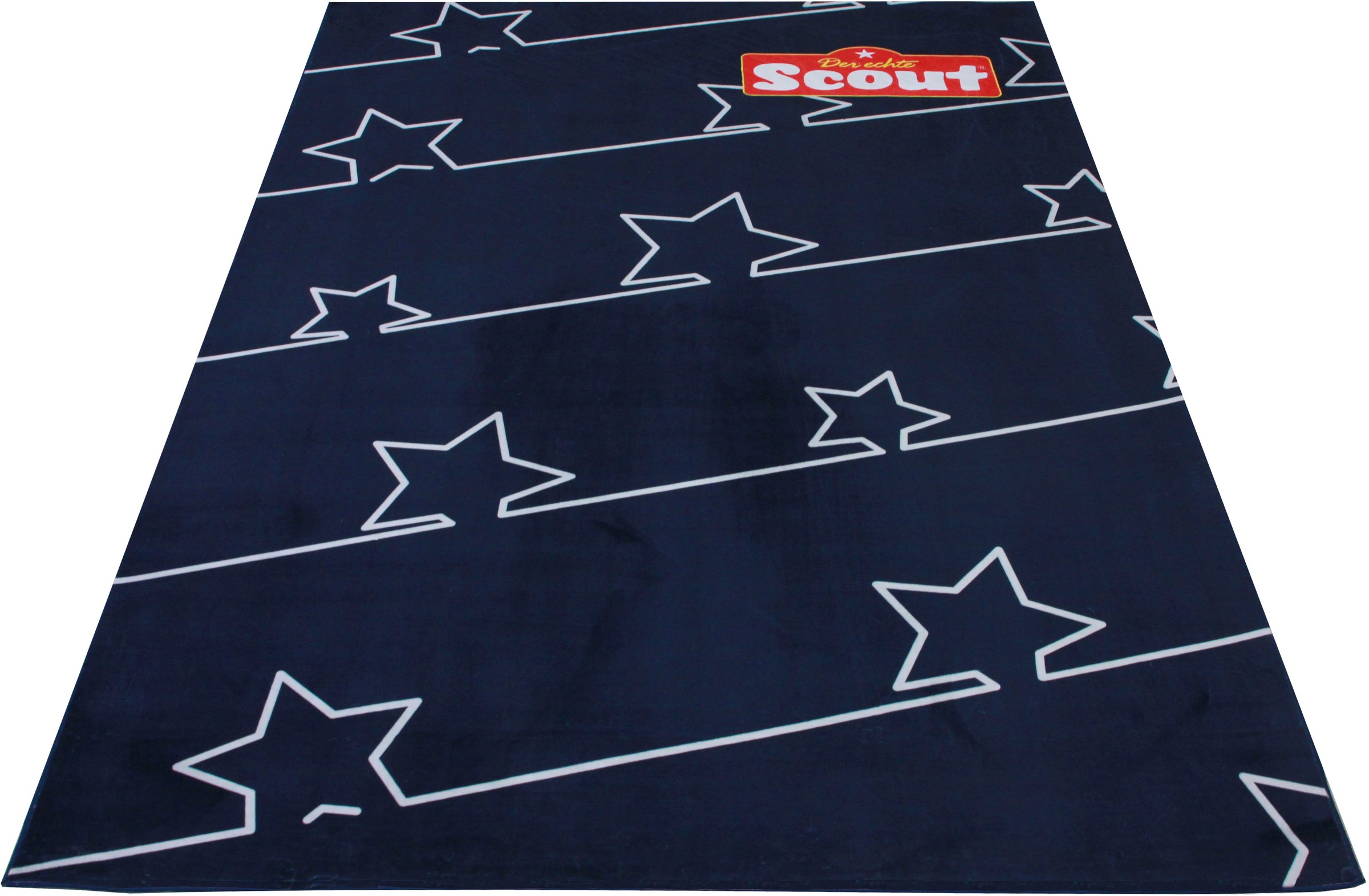 Scout Kinderteppich »Stars«, rechteckig, 5 mm Höhe, Druckteppich