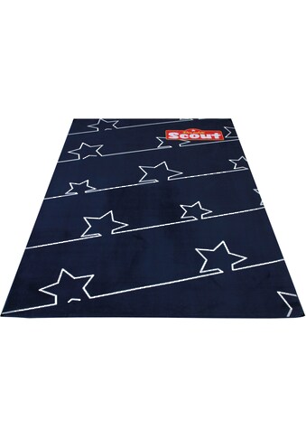Scout Kinderteppich »Stars«, rechteckig, 5 mm Höhe, Druckteppich kaufen