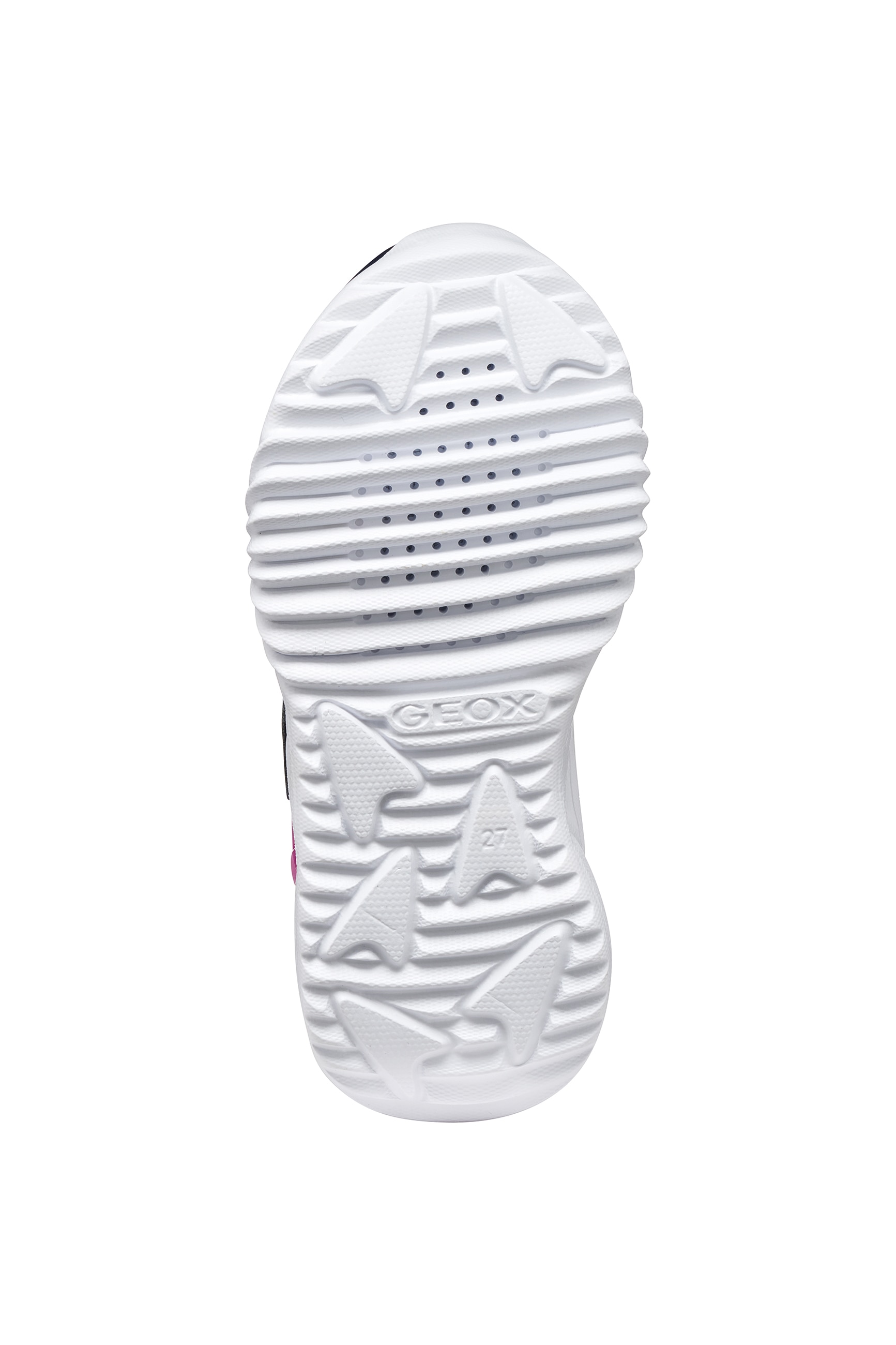 Geox Sneaker »J ASSISTER GIRL«  Halbschuh mit Blinkfunktion, Größenschablone zum Download