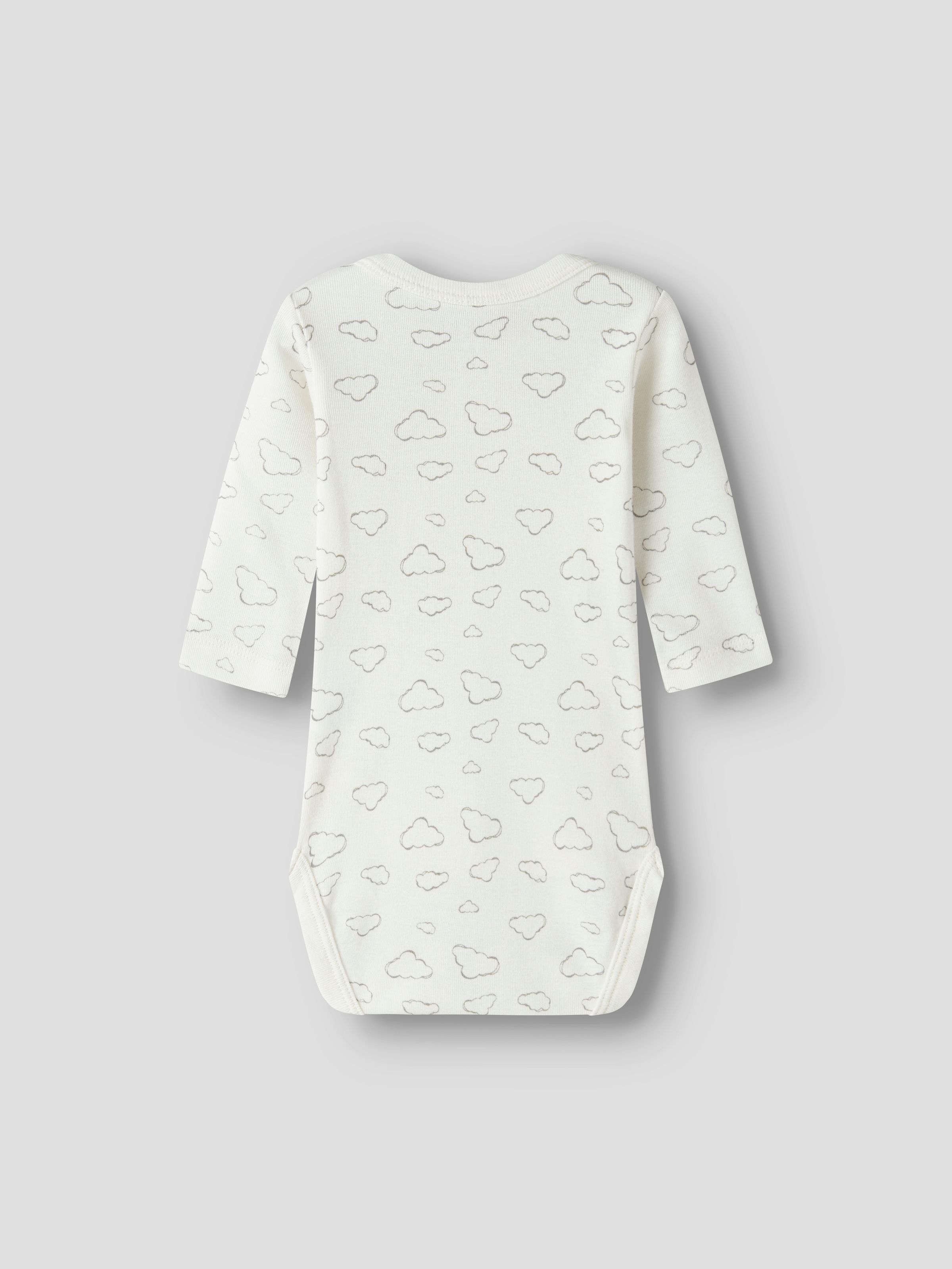 Name It Langarmwickelbody »NBNBODY 2P LS WRAP CLOUD NOOS« Packung, 2 tlg.