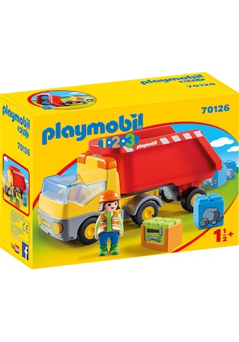 Playmobil® Konstruktions-Spielset »Kipplaster (70126), Playmobil 123«, Made in Europe kaufen