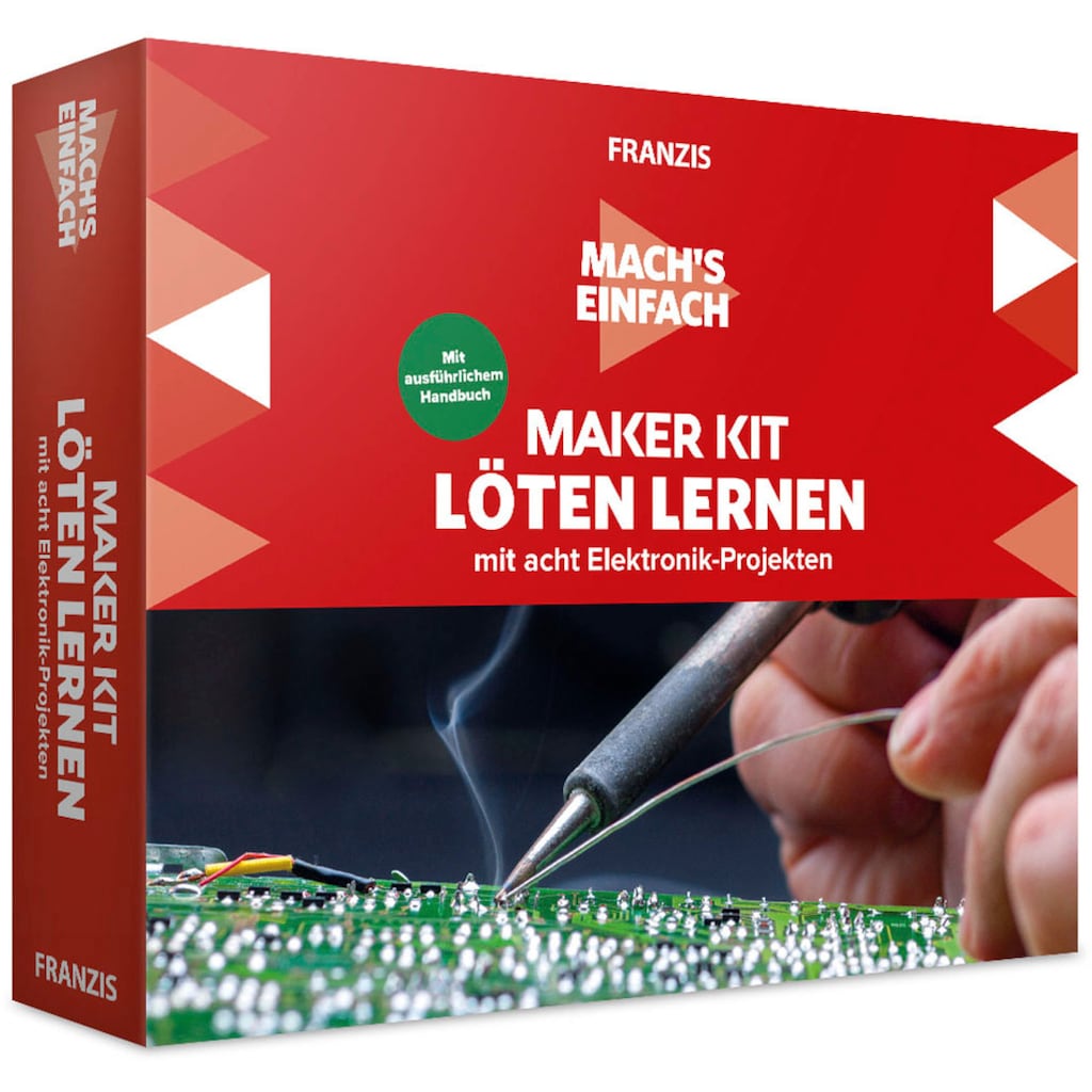 Franzis Experimentierkasten »MakerKit Löten lernen«
