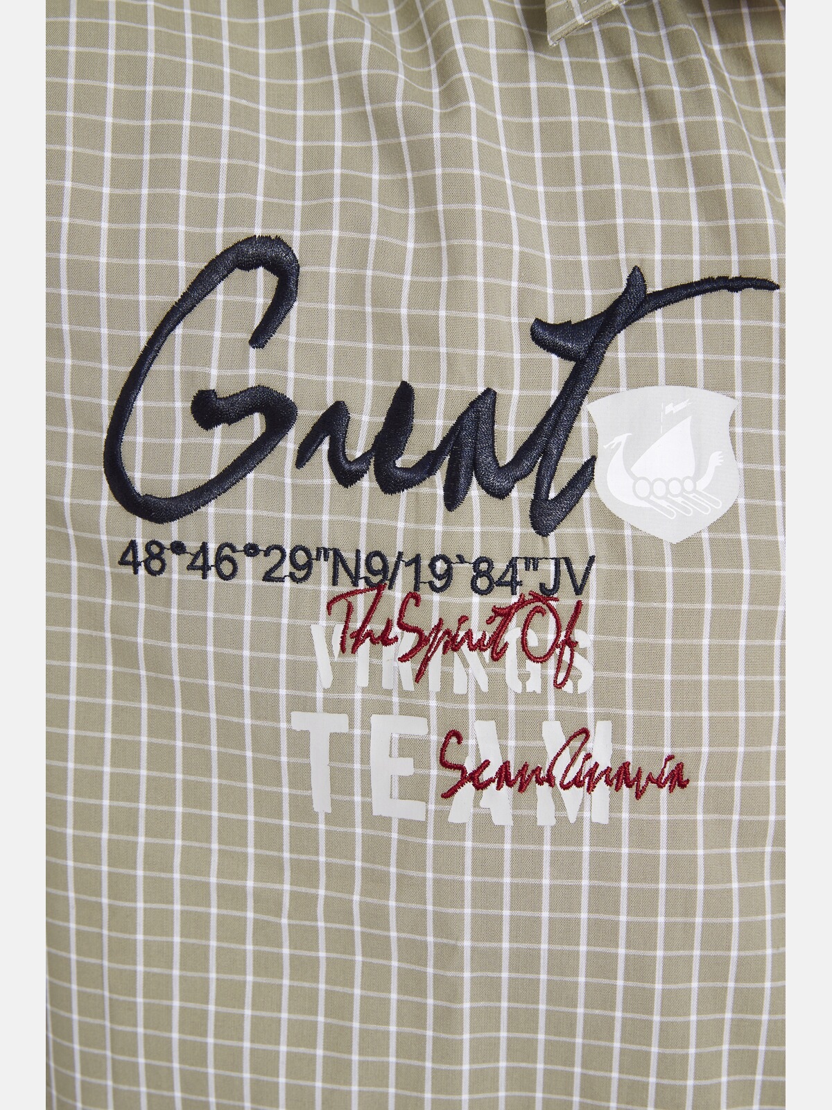 Jan Vanderstorm Karohemd »Kurzarmhemd AJULE«
