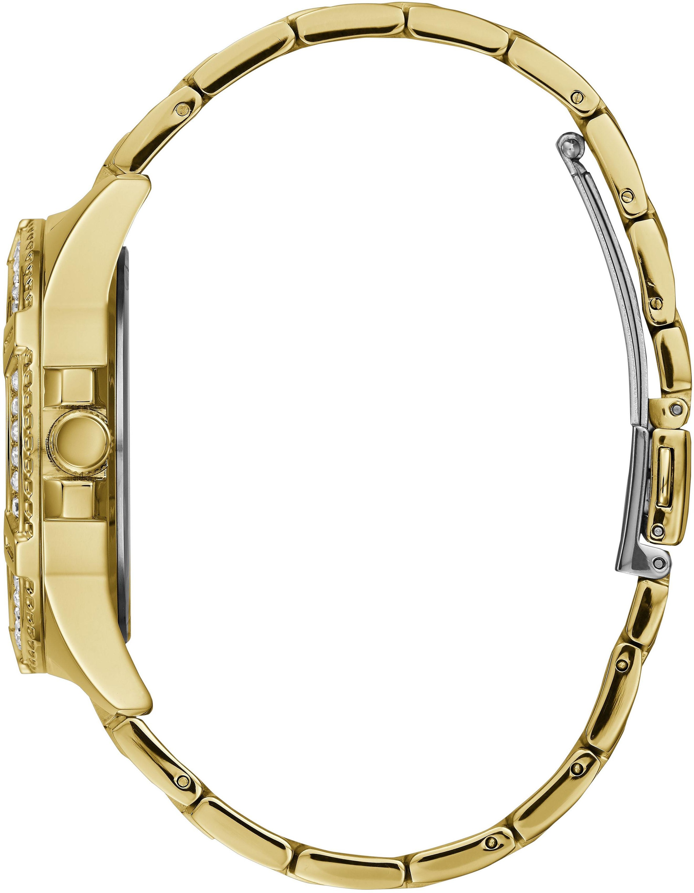 Guess Multifunktionsuhr »LADY FRONTIER«, Armbanduhr, Quarzuhr, Damenuhr
