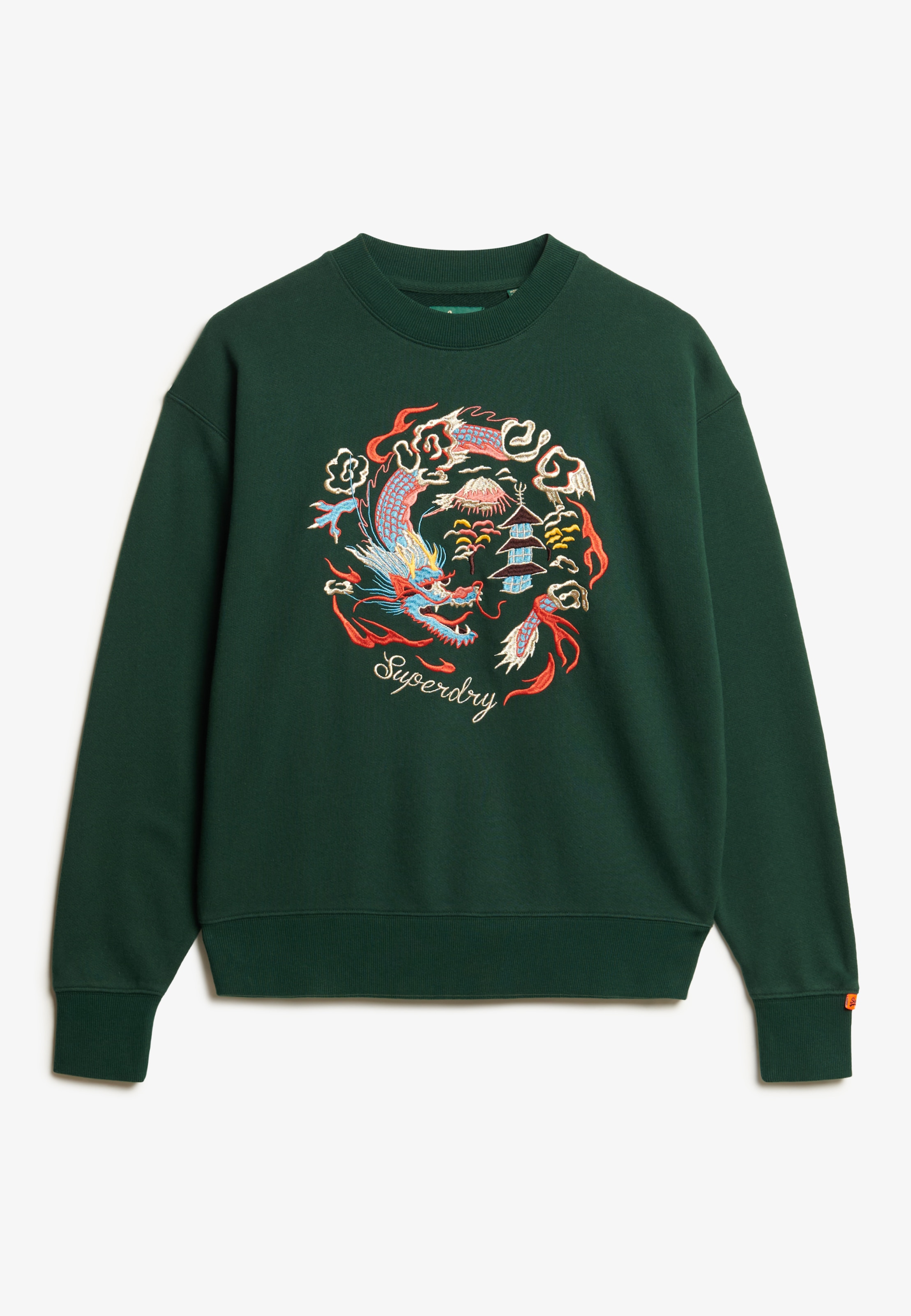 Superdry Sweatshirt »SUIKA EMBROIDERED LOOSE CREW«