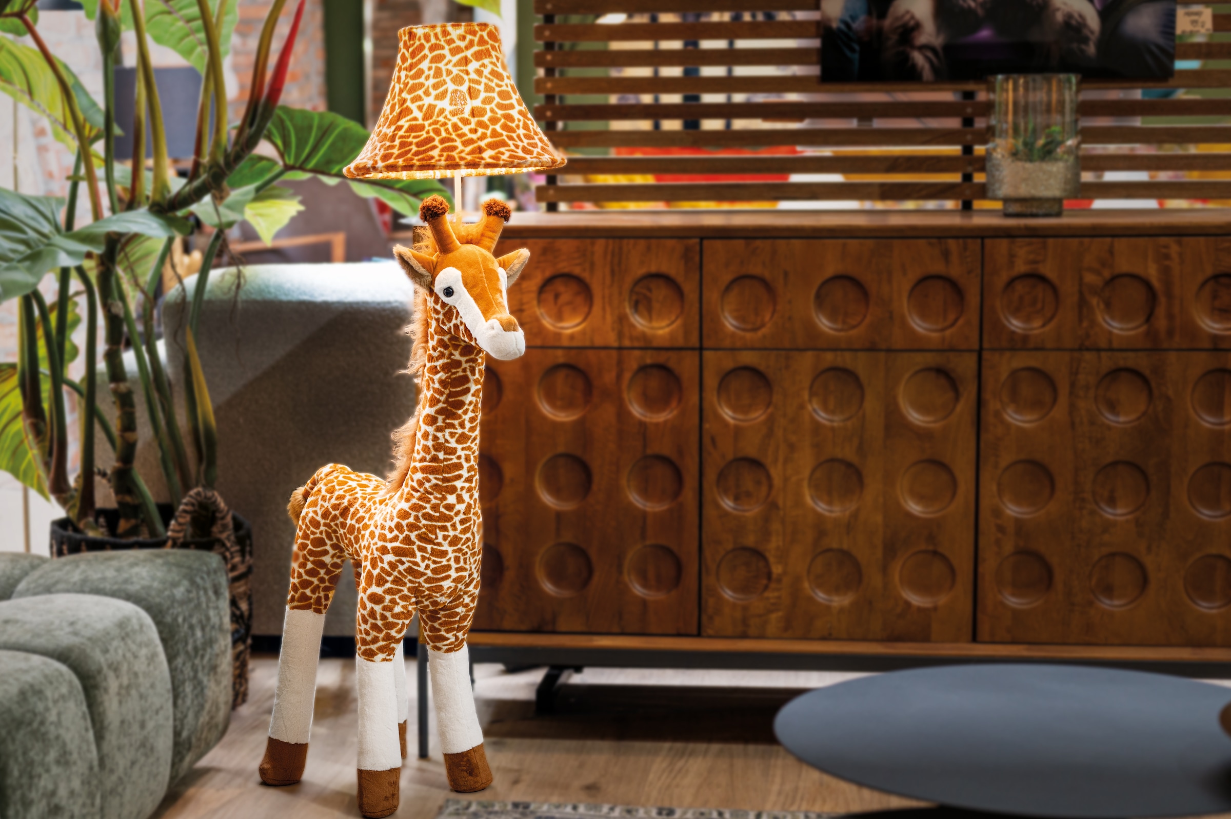 Happy Lamps for smiling eyes LED Stehlampe »Raffi die Giraffe« GU 5,3 1 Stk. Warmweiß Hochwertig, Einzigartig, Zertifiziert