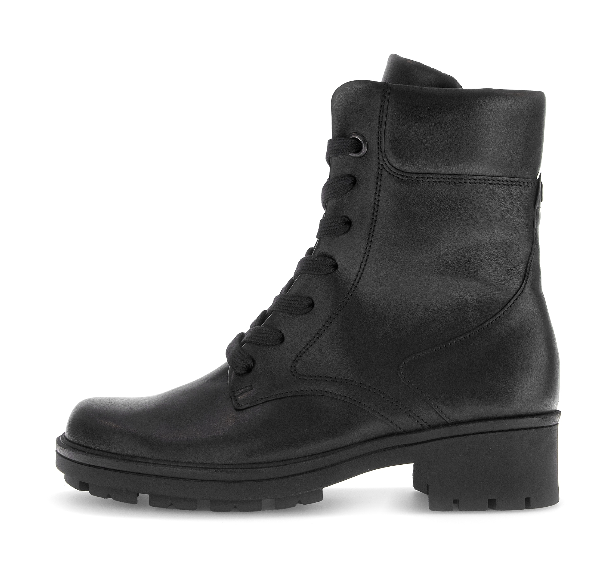 Gabor Schnürstiefelette, Blockabsatz, Schnürboots in Bequemweite G (= weit)