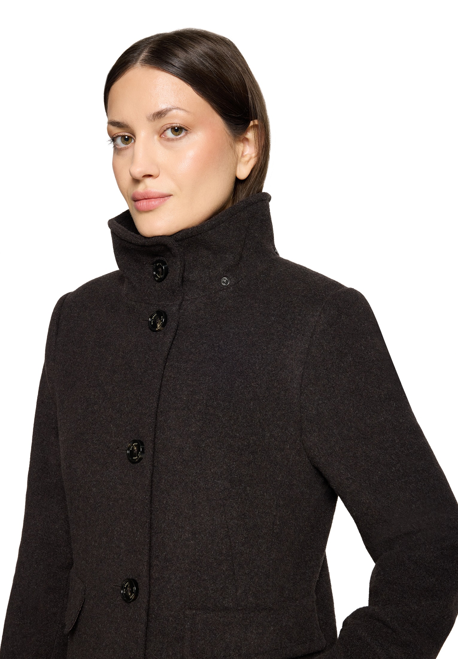 Gil Bret Wolljacke »Wolljacke mit Kapuze«