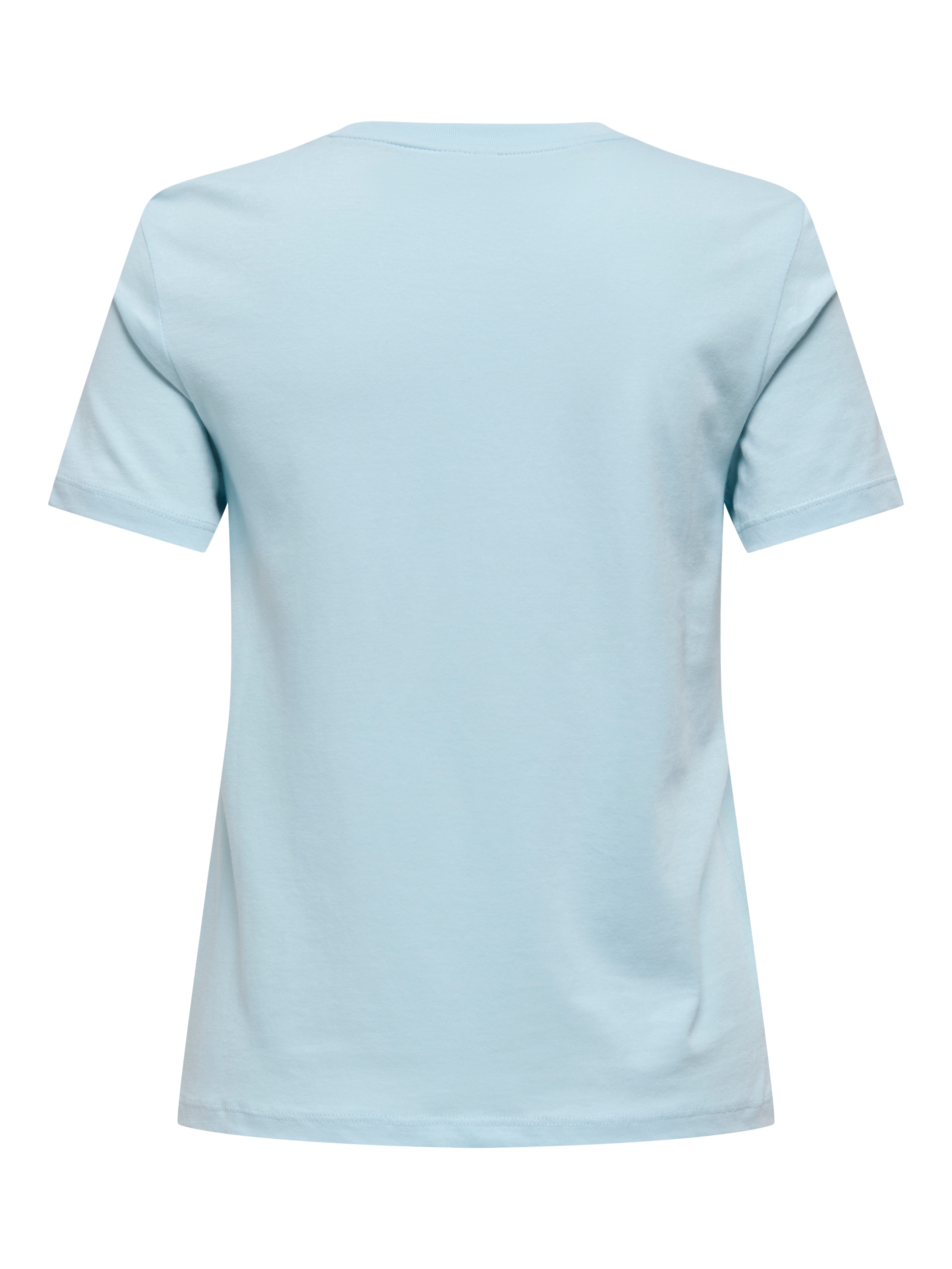 ONLY T-Shirt »ONLKITA S/S PEARL TOP BOX JRS« Baumwolle, regular fit, Rundhals