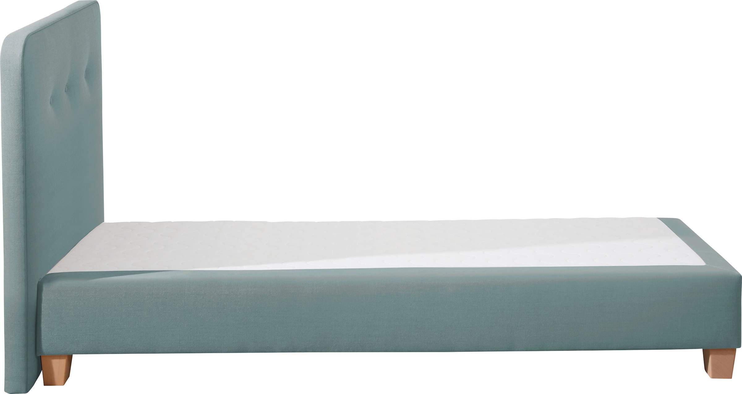 Home affaire Boxspringbett »Fargo« inkl. Topper, in 3 Matratzenarten, in Samt- oder Strukturstoff