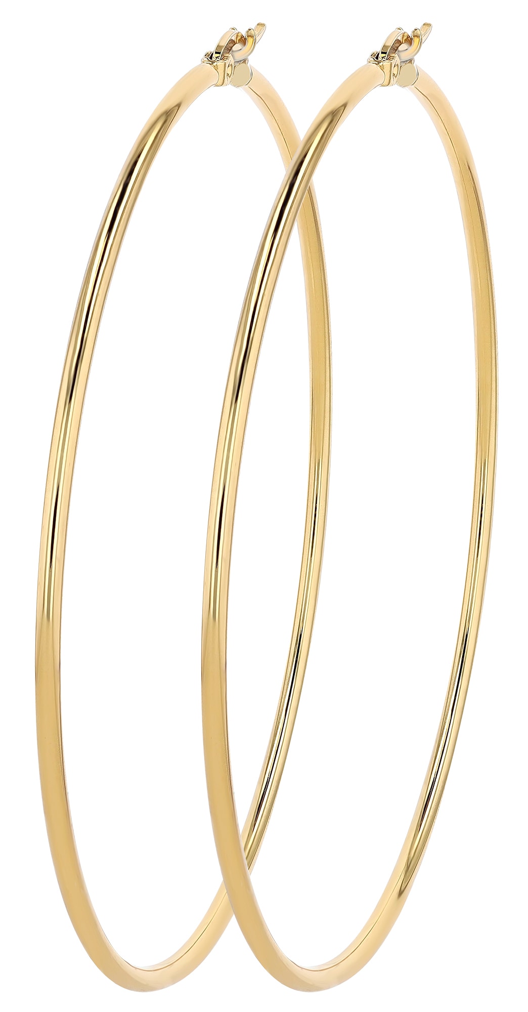 Adelia´s Paar Creolen »Damen Ohrringe ¿ Creole aus Edelstahl«