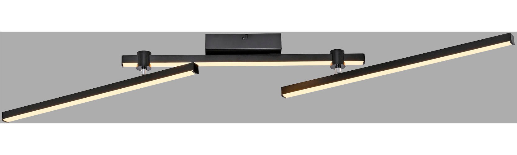 SCHÖNER WOHNEN-Kollektion LED Deckenleuchte »STRAIGHT« LED-Board 1 Stk. Warmweiß SCHÖNER WOHNEN Kollektion, drehbar