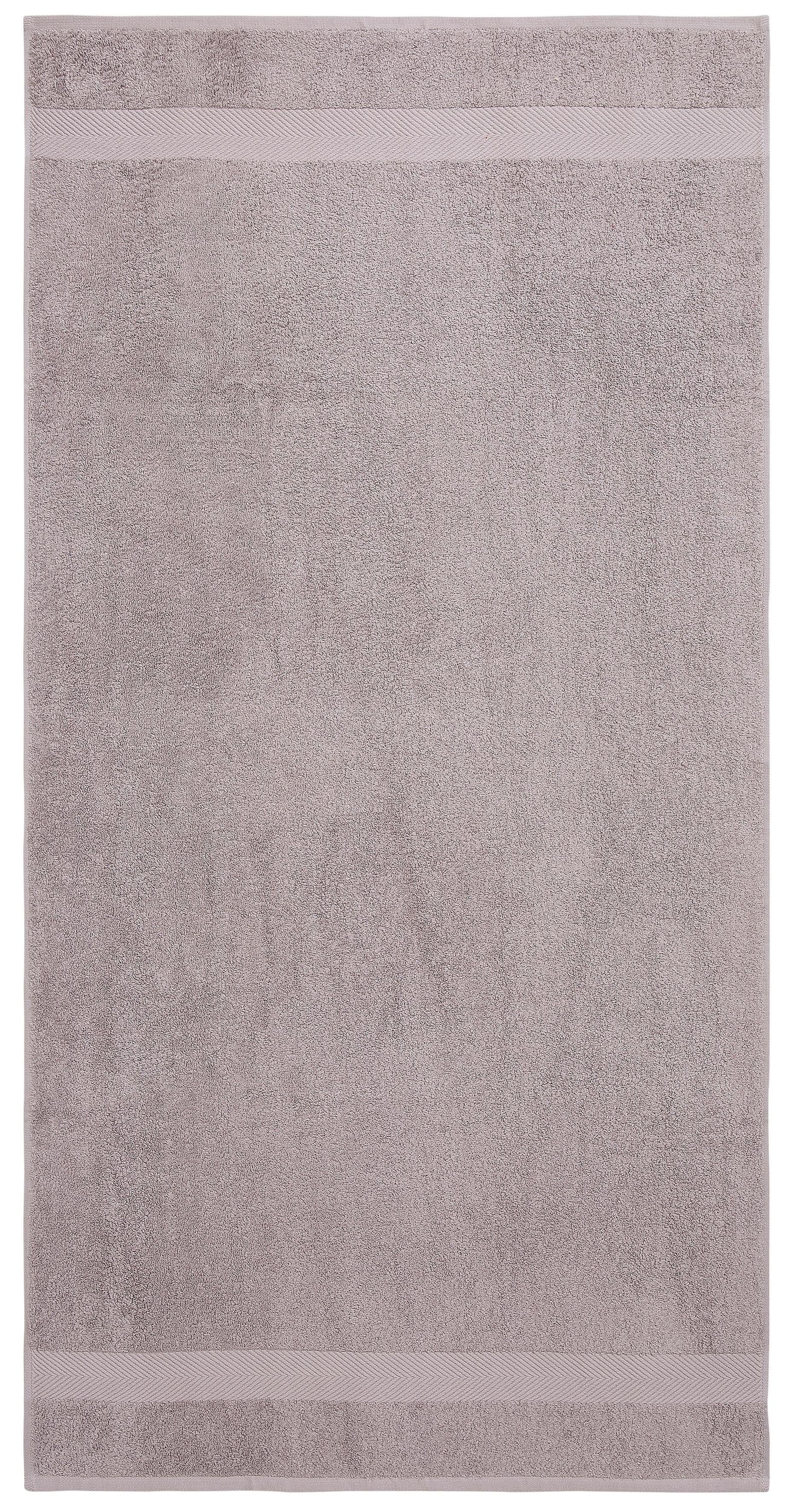 my home Duschtücher »Eva«, (2 St., 2er Set Badetücher 70 x 140 cm), Premium-Qualität 550g/m², flauschig, Handtuchset aus 100 % Baumwolle