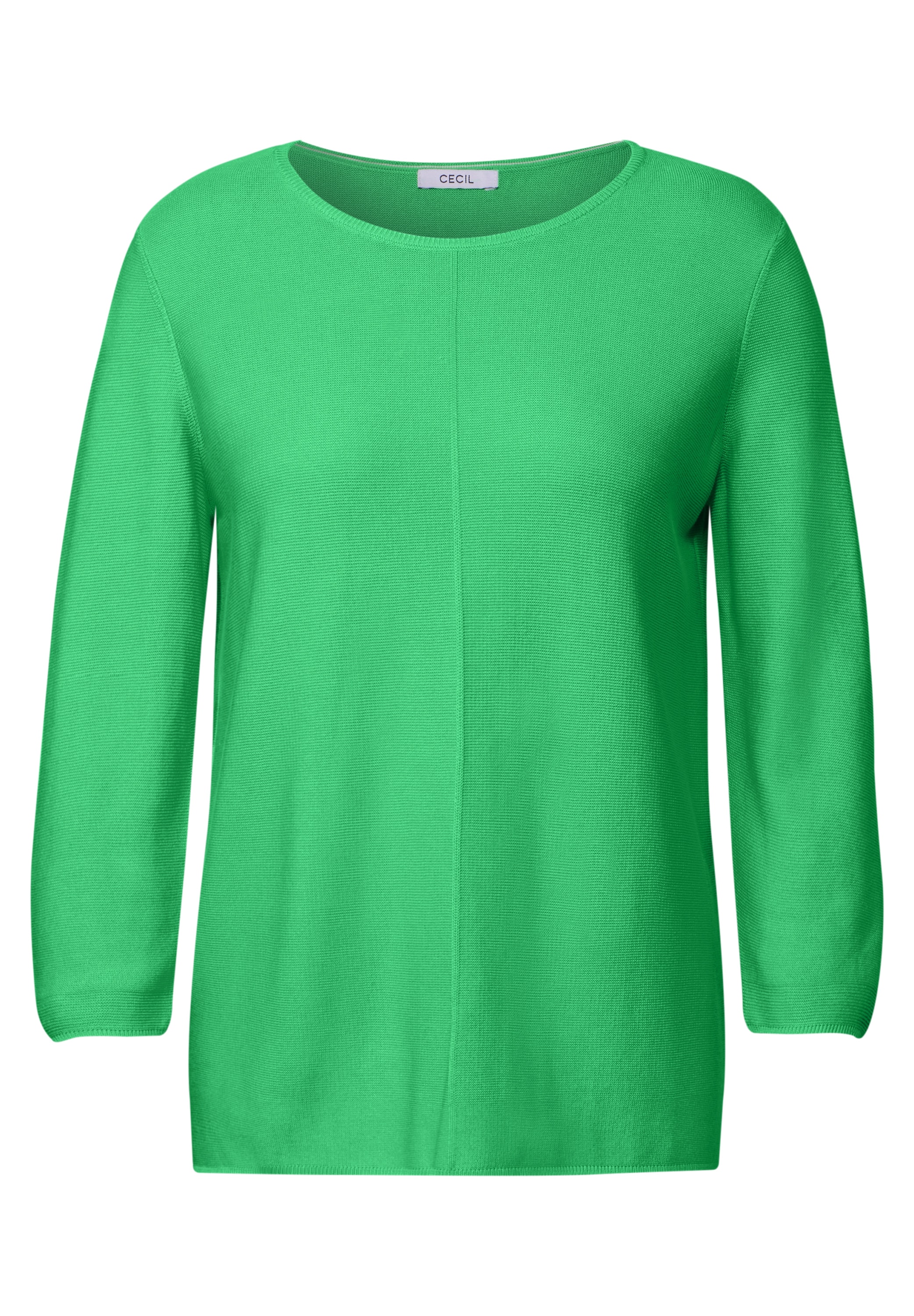 Cecil Strickpullover, mit 3/4-Arm und Rundhals