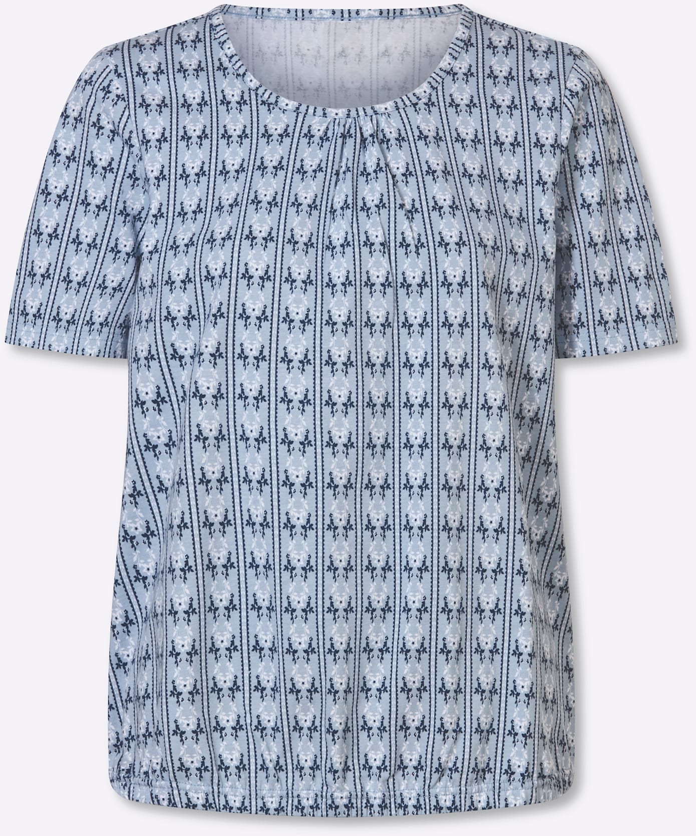 Classic Basics Spitzenshirt »Kurzarm-Shirt« 1