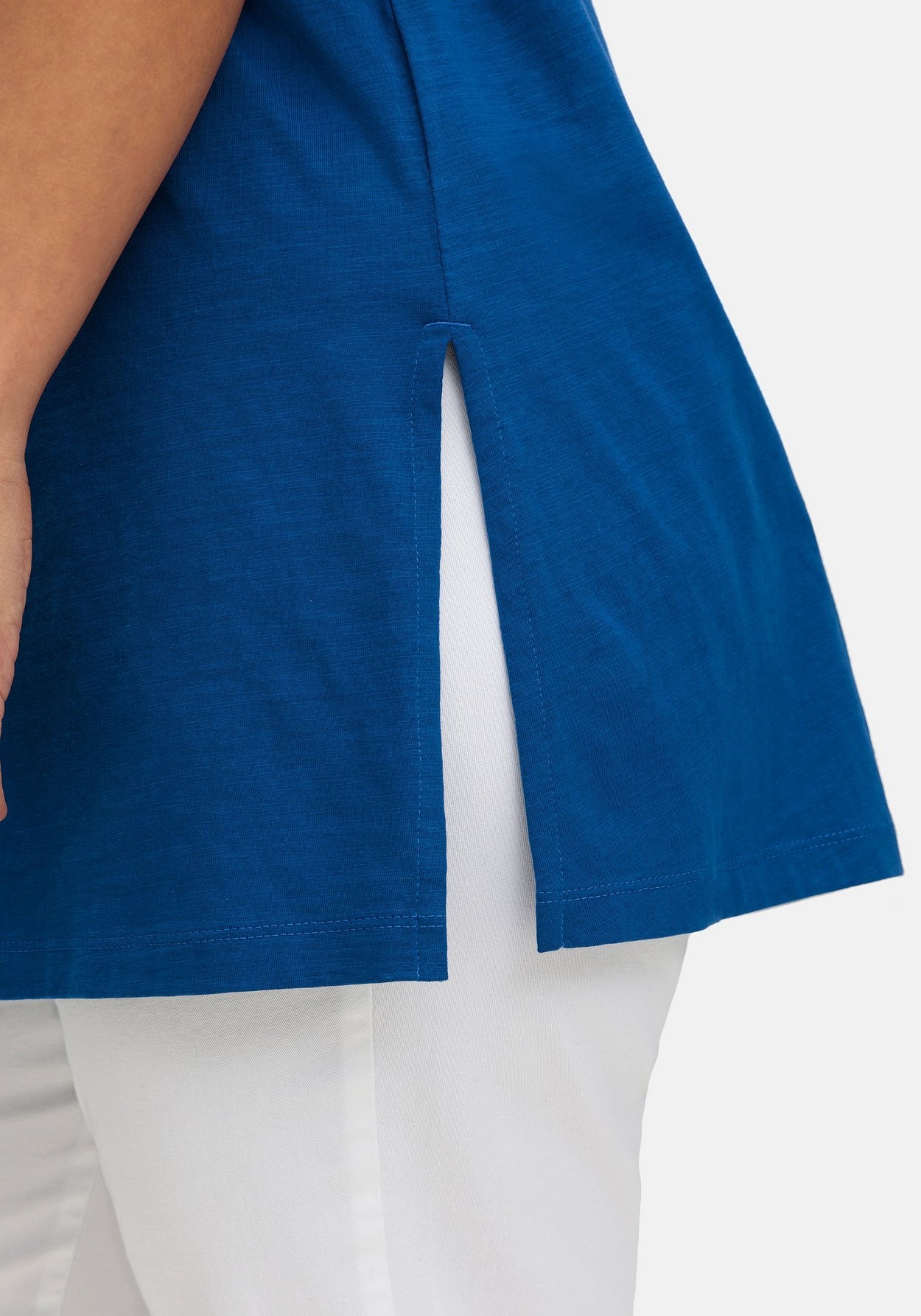 Sheego Longtop »Longtop mit Knotendetail am Träger«
