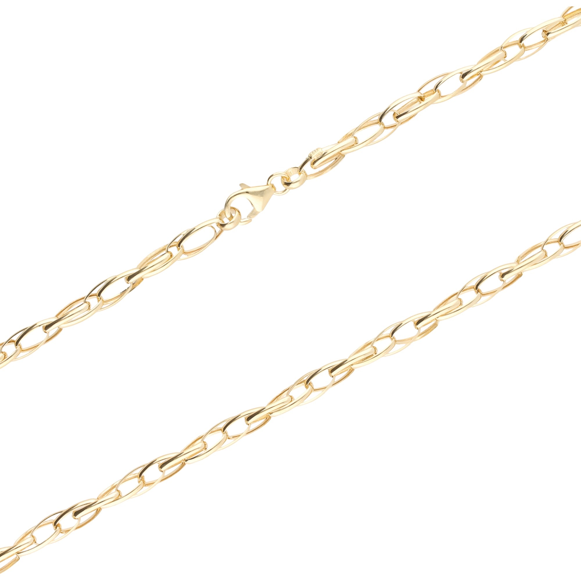 Shop Gold im bestellen OTTO Luigi Merano 585« Goldkette »Collier Online Doppelankerkette,