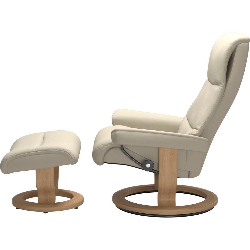 Stressless® Relaxsessel »View«, (Set, Relaxsessel mit Hocker)