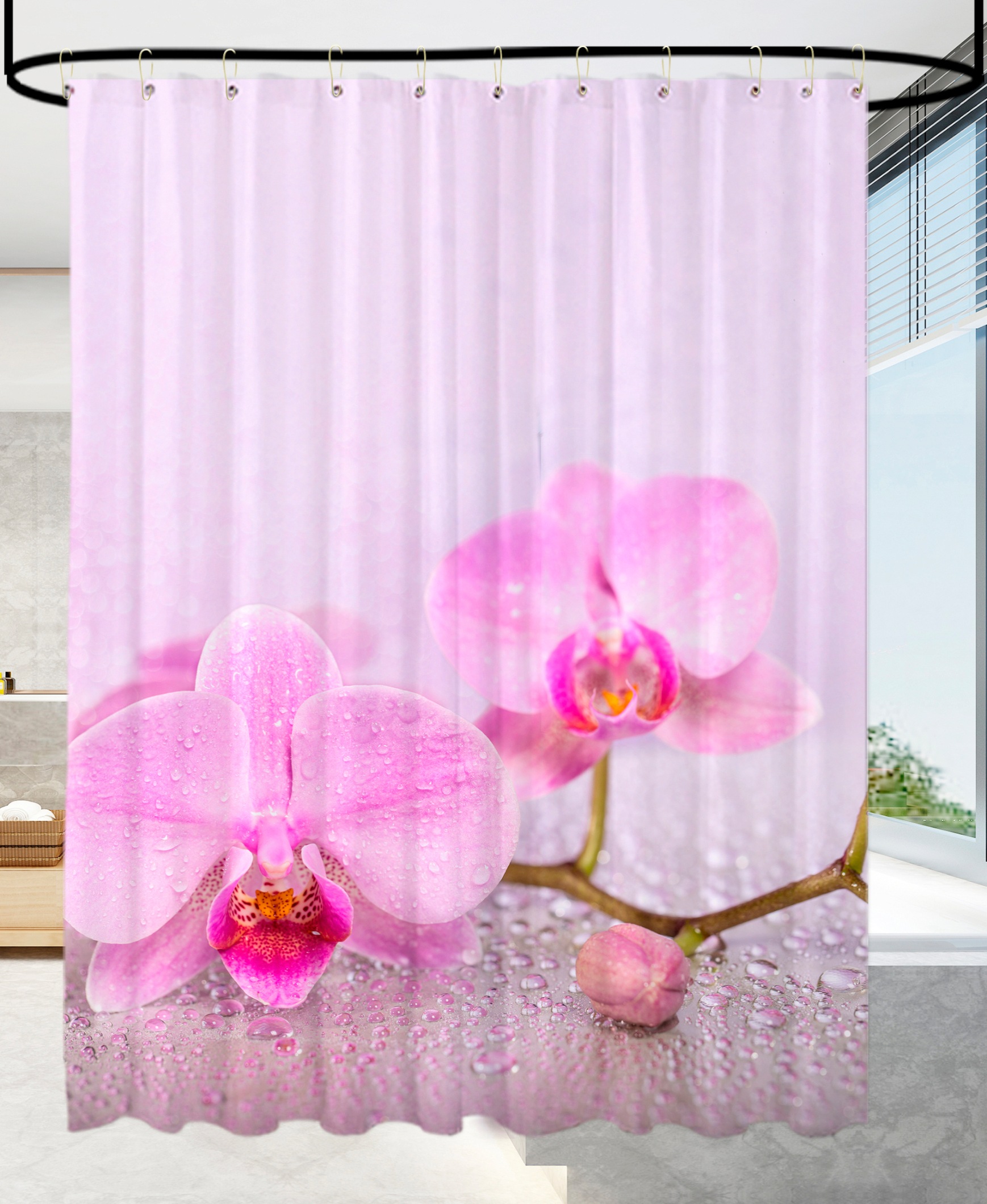 Sanilo Duschvorhang »Blooming«, Breite 180 cm, Höhe 200 cm