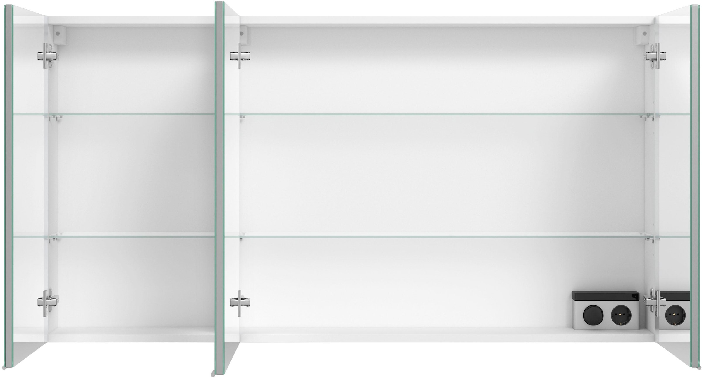 MARLIN Spiegelschrank »3980«, mit doppelseitig OTTO vormontiert im verspiegelten Türen, Online Shop