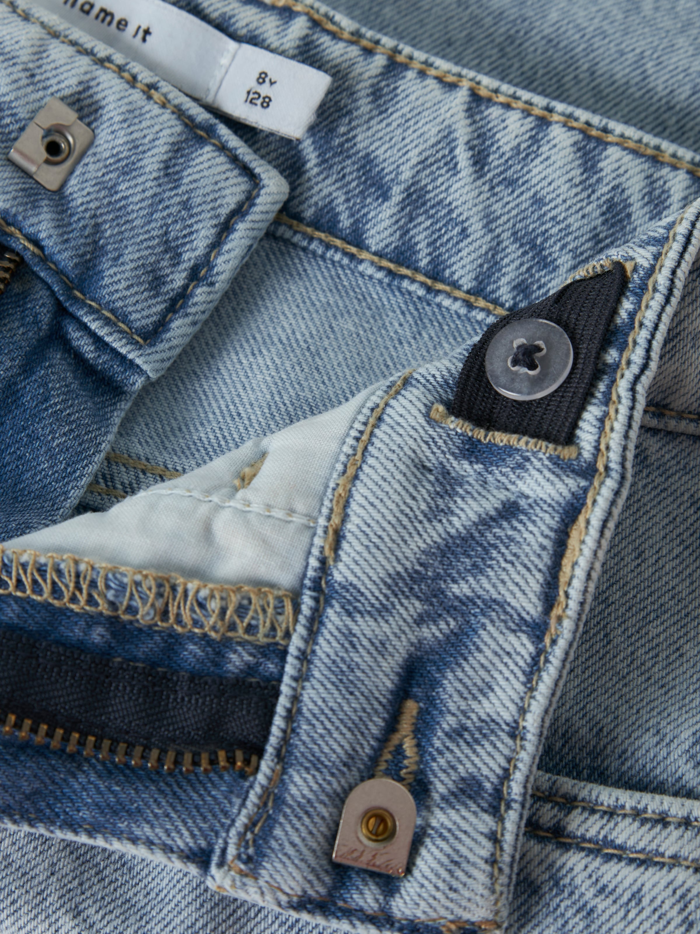 Name It Jeansshorts »NKMRYAN REG L DNM SHORTS 6750-DM NOOS« Baumwolle