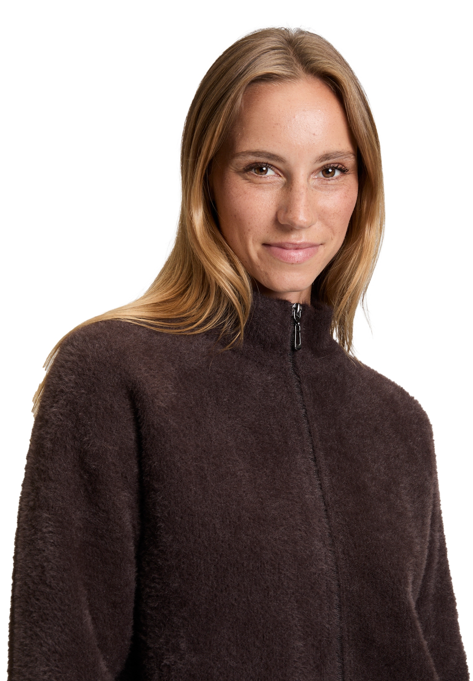 Betty Barclay Cardigan »Strick-Cardigan mit Reißverschluss«