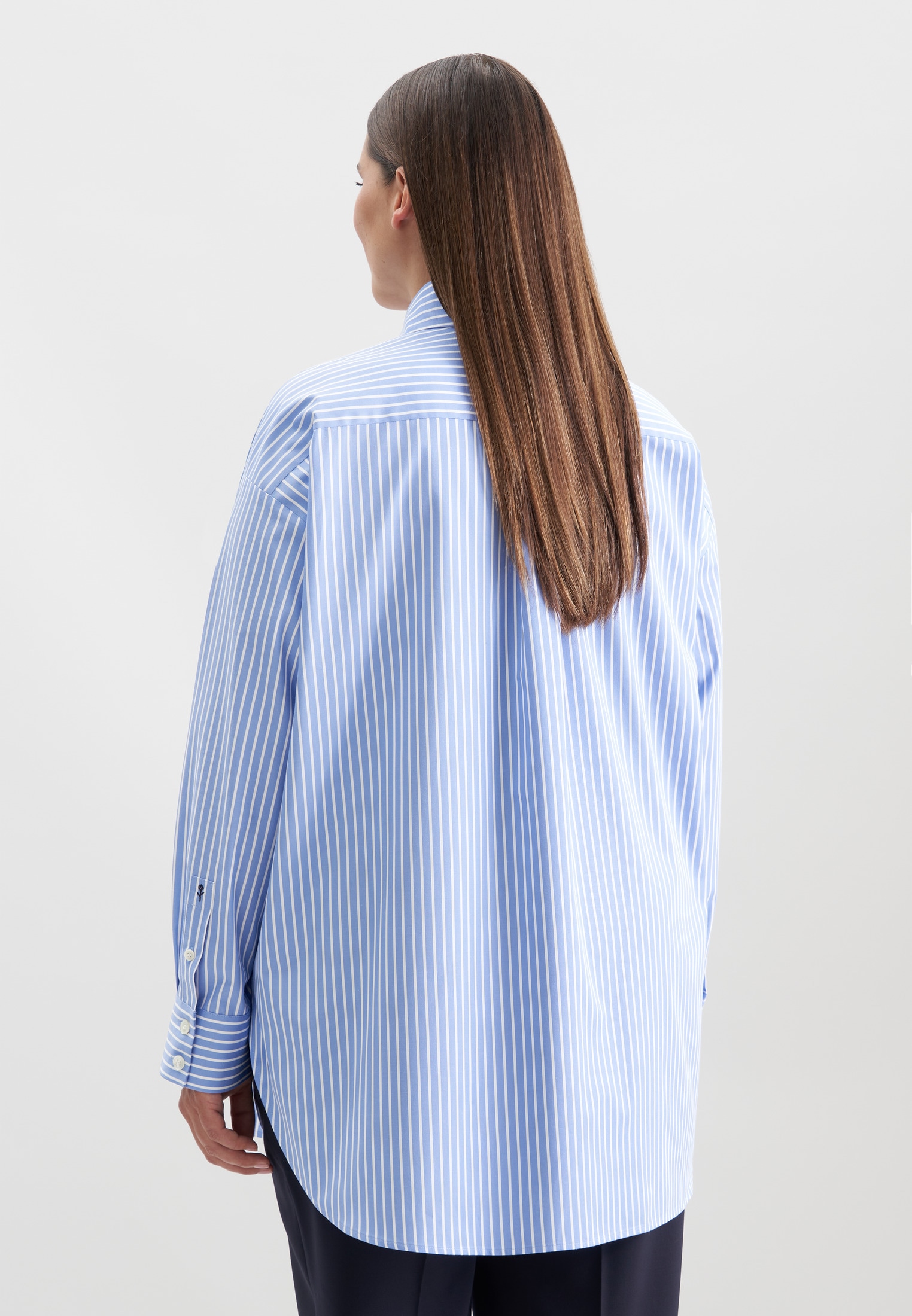 seidensticker Hemdbluse »Schwarze Rose« 1/1 Gestreift