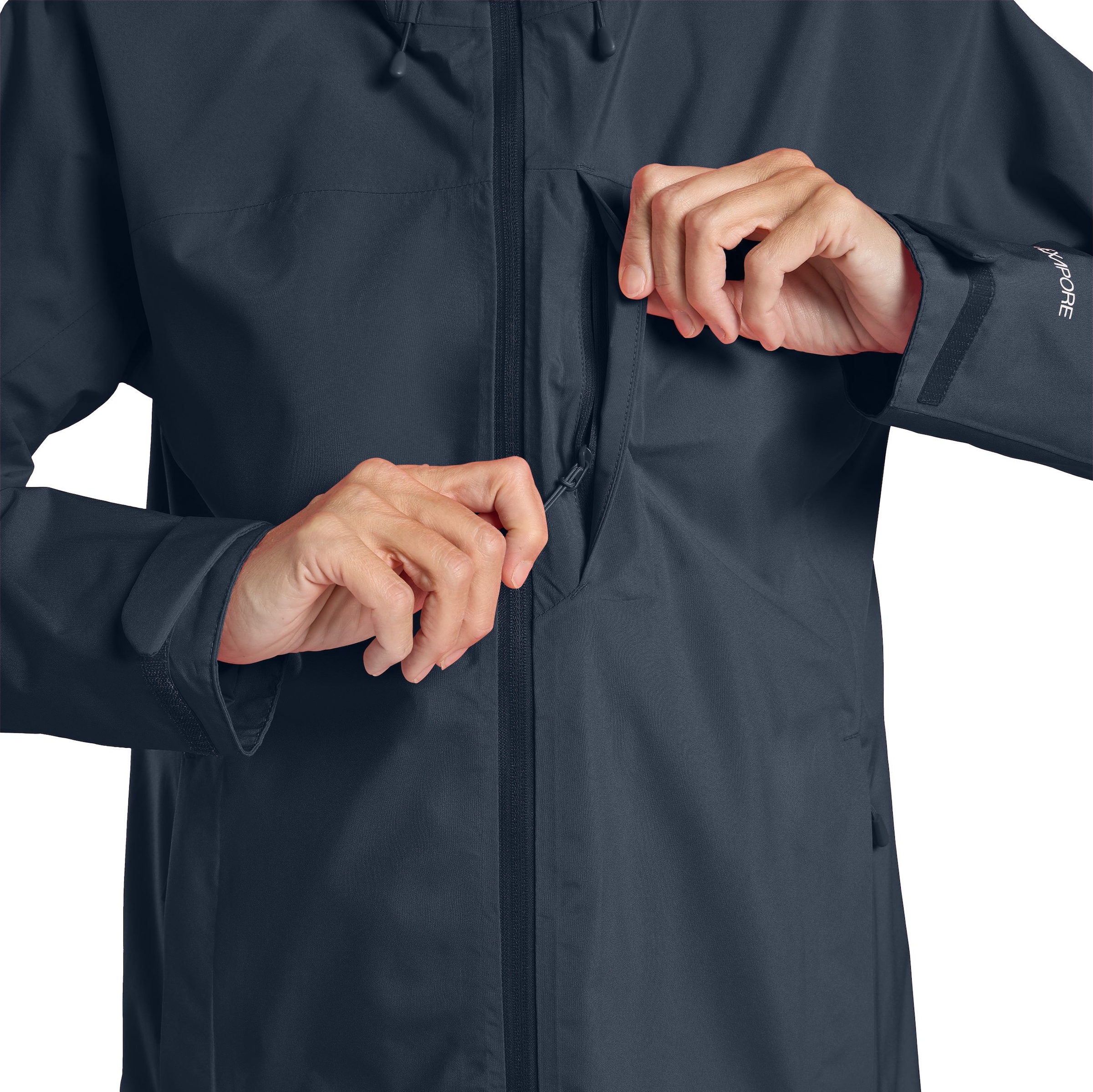 Jack Wolfskin Funktionsjacke »TEMPEST 2L JKT W«, mit Kapuze
