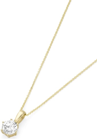 Kette mit Anhänger »Schmuck Geschenk Gold 375 Halsschmuck Halskette Goldkette...