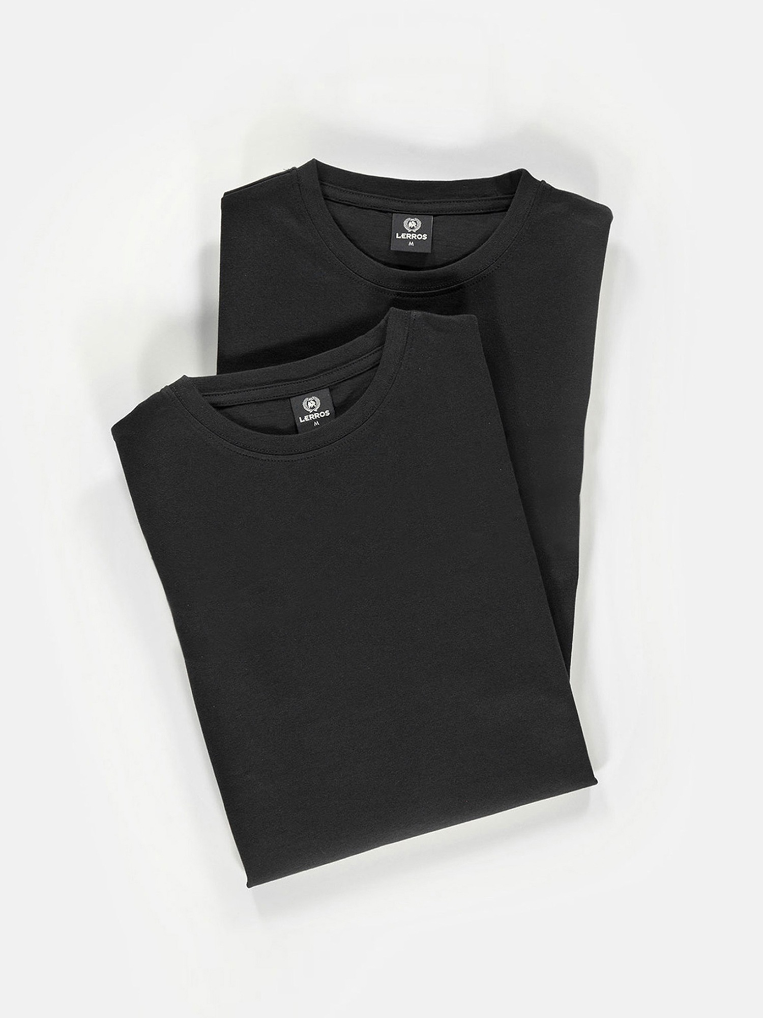 LERROS T-Shirt »Rundhals Doppelpack T-Shirt in Premium Baumwollqualität«