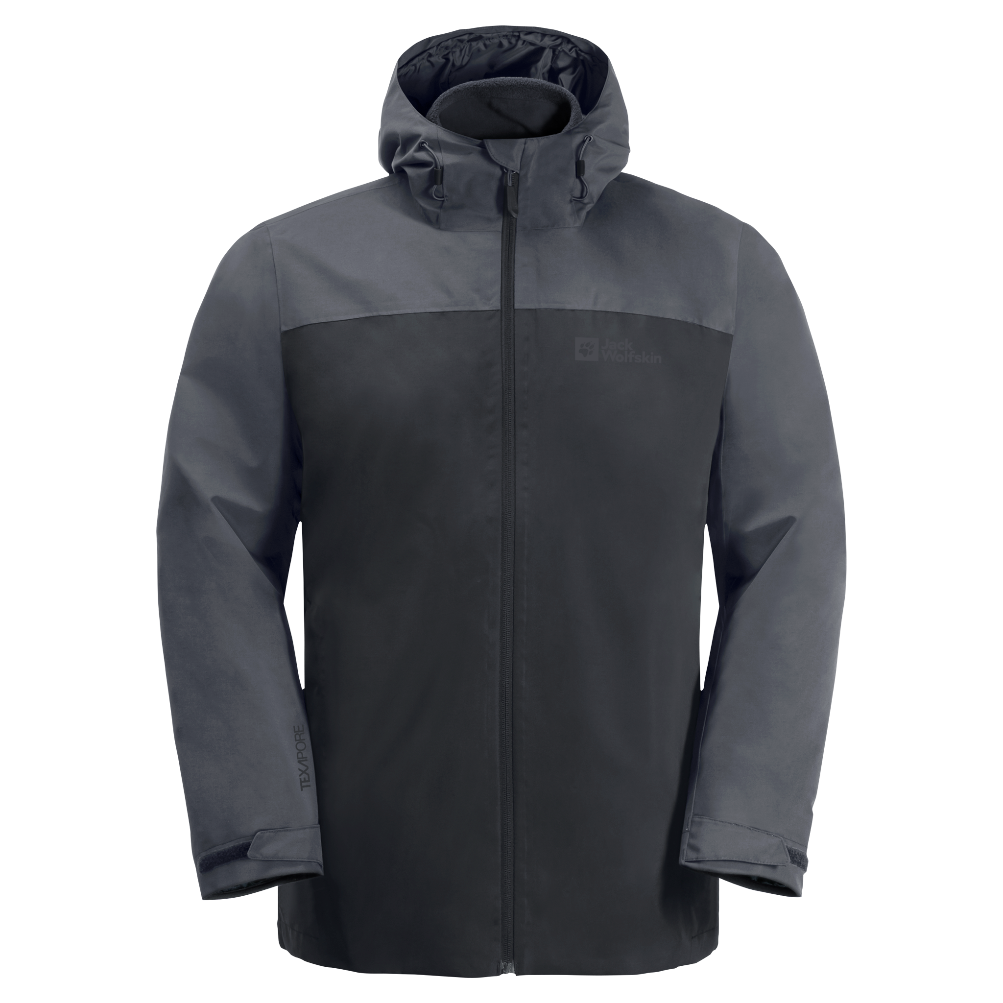 Jack Wolfskin 3-in-1-Funktionsjacke »TAUBENBERG 3IN1 JKT M«, mit Kapuze, Wasserabweisenden Reißverschlüssen, Wasserdicht, Atmungsaktiv