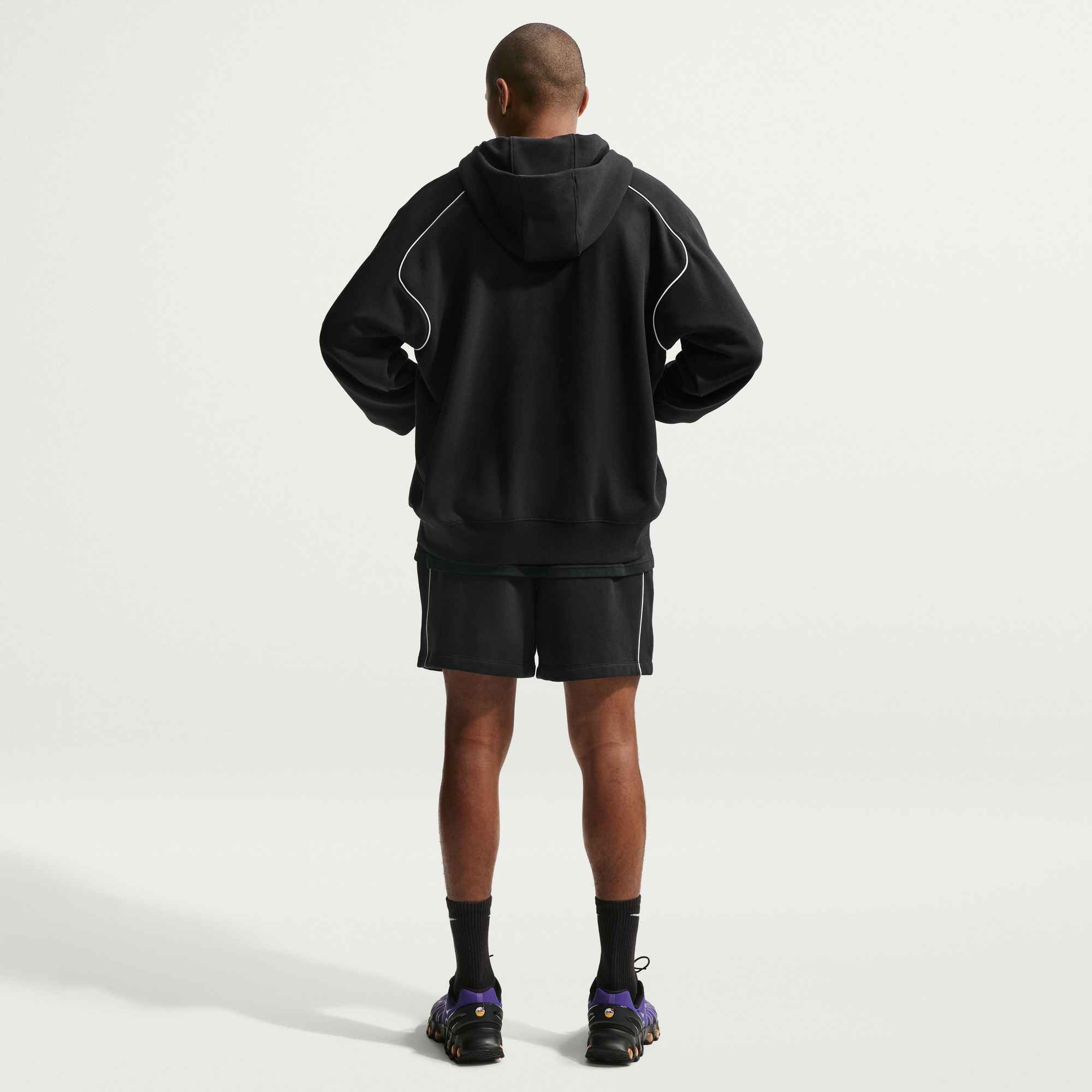 Nike Sportswear Kapuzensweatjacke »M NK AIR BB FZ HDY« mit 2-Wege-Reißverschluss, aus Baumwollmischung