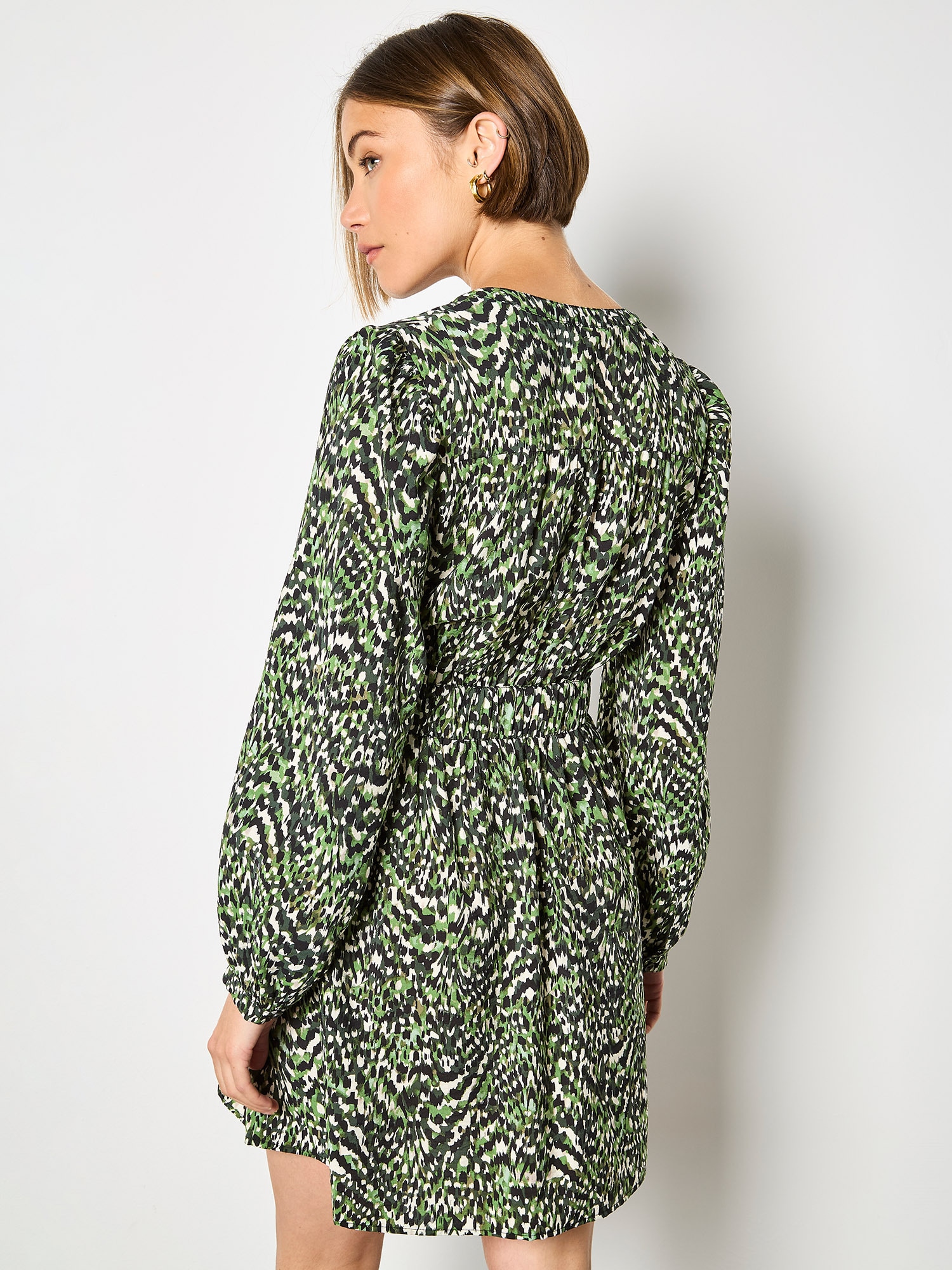 Apricot Minikleid »Minikleid« Stoffgürtel,  mit Kordelzug