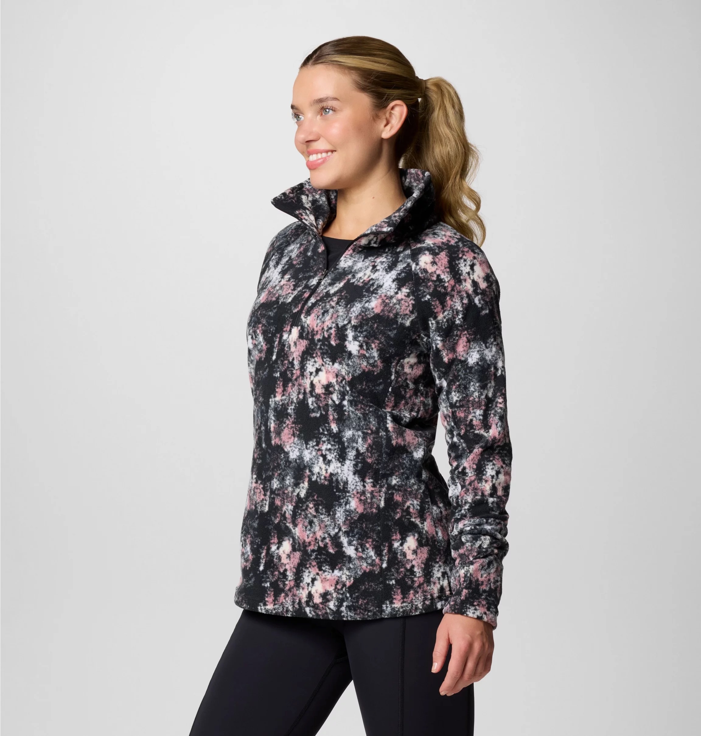 Columbia Fleecepullover »GLACIAL IV PRINT 1/2 ZIP«, (1 tlg.)
