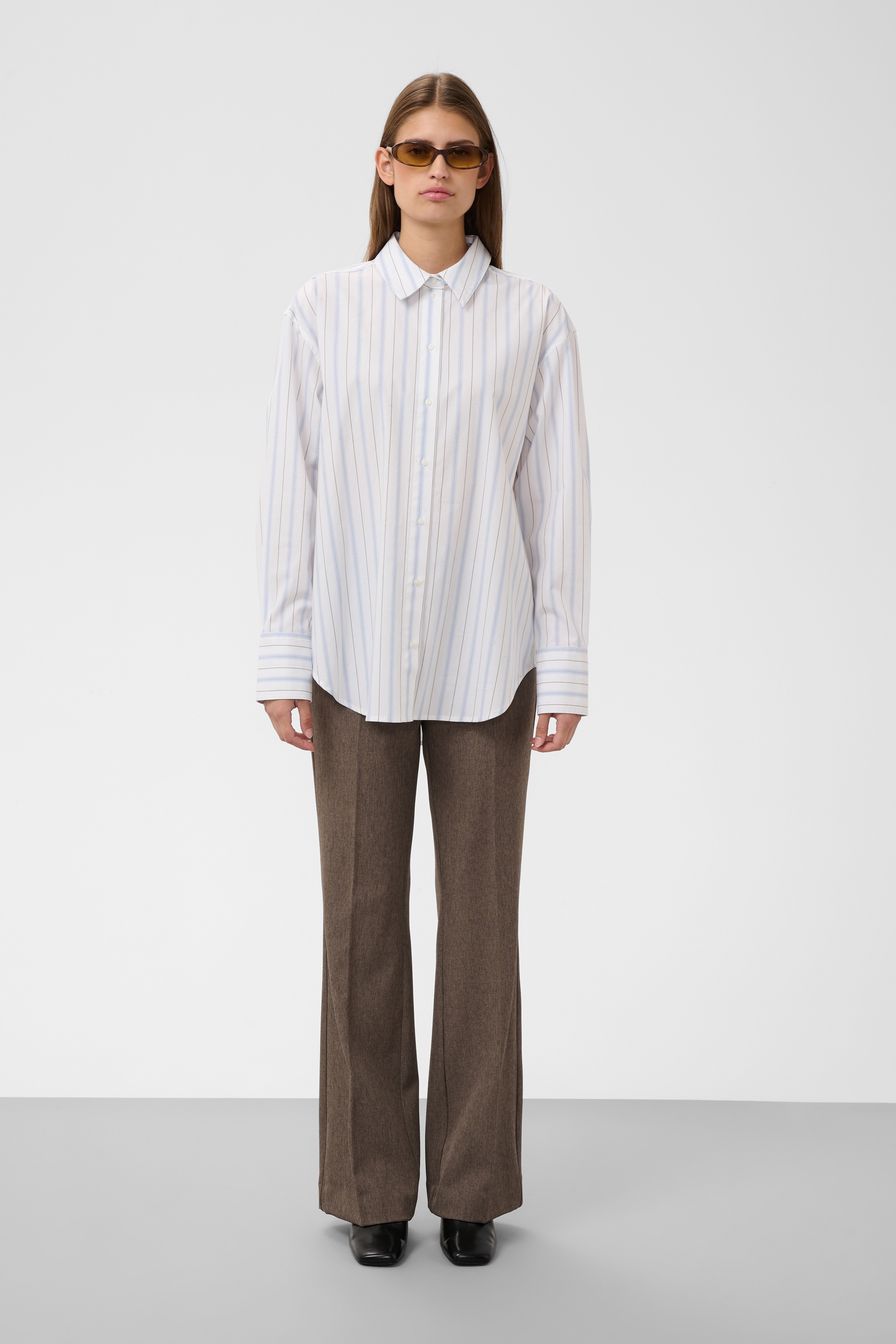 SOAKED IN LUXURY Langarmhemd »Damen Langarm - Hemd SLNoelle«