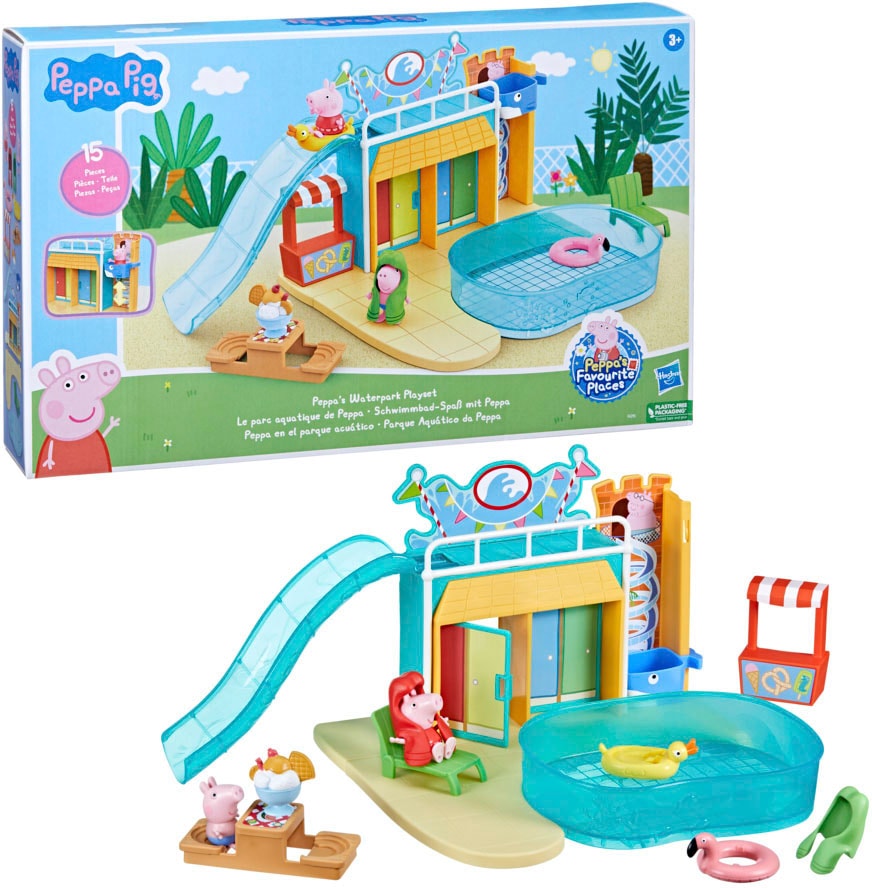 Hasbro Spielwelt »Peppa Pig, Schwimmbad-Spaß mit Peppa«