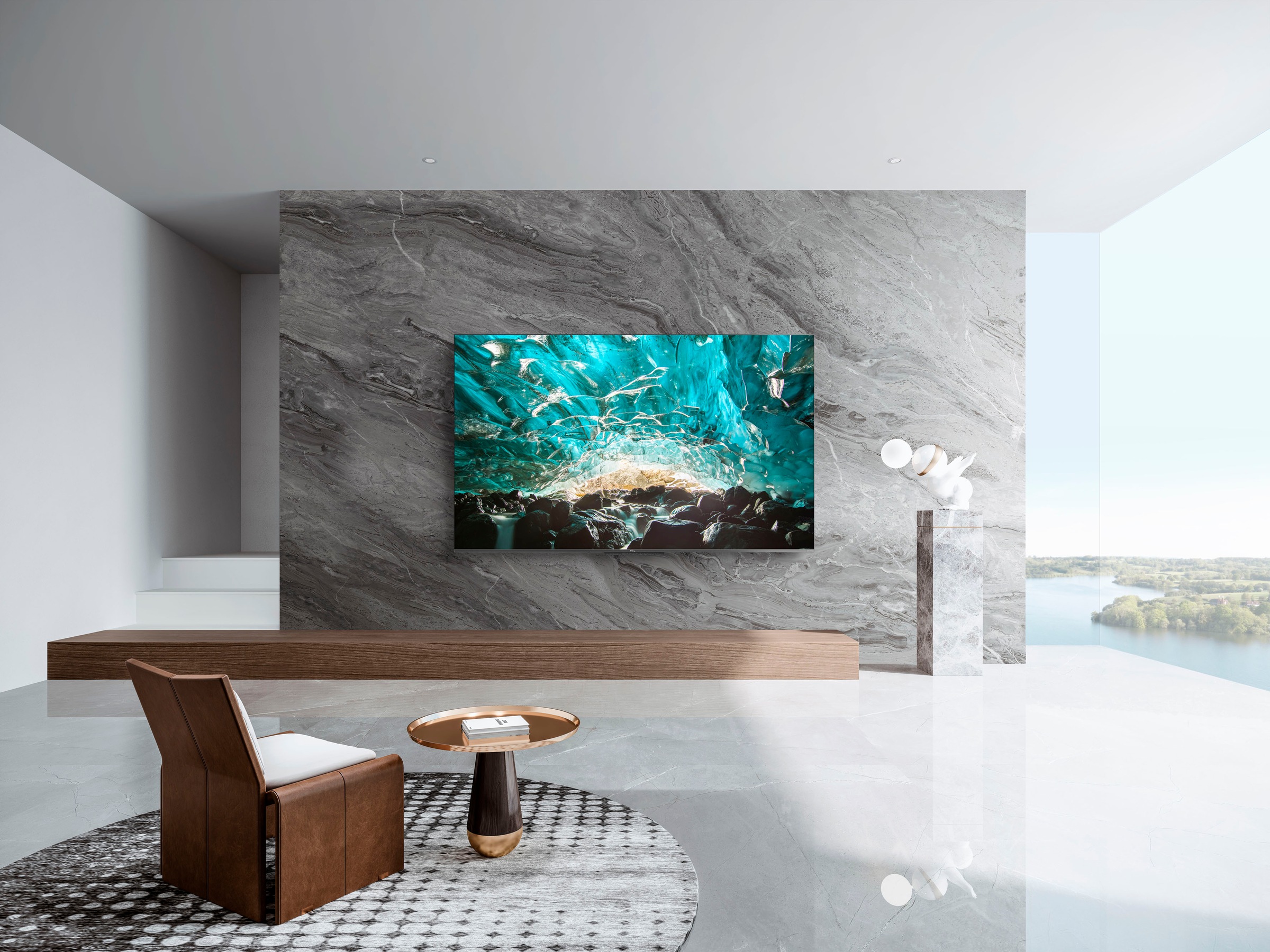 TCL QLED-Fernseher »55C722X1«, 4K Ultra HD, Smart-TV-Android TV, Android 11, Onkyo-Soundsystem