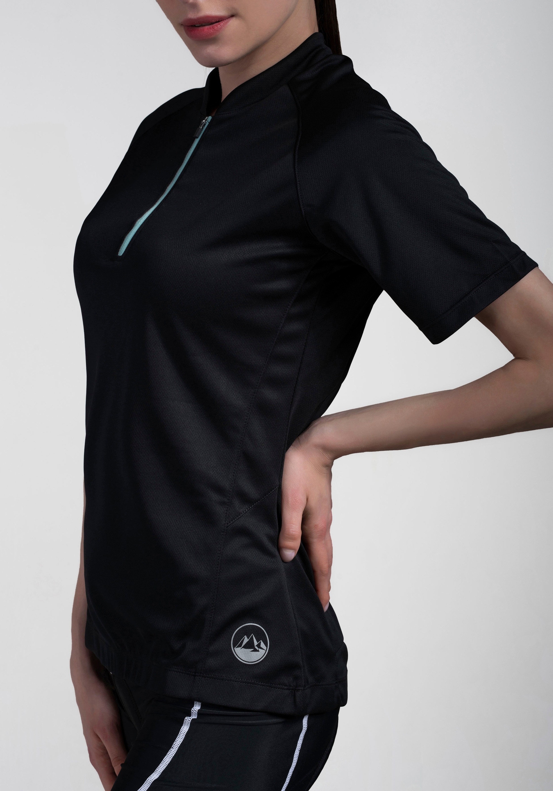 Polarino Radtrikot, aus atmungsaktiver Funktionsware
